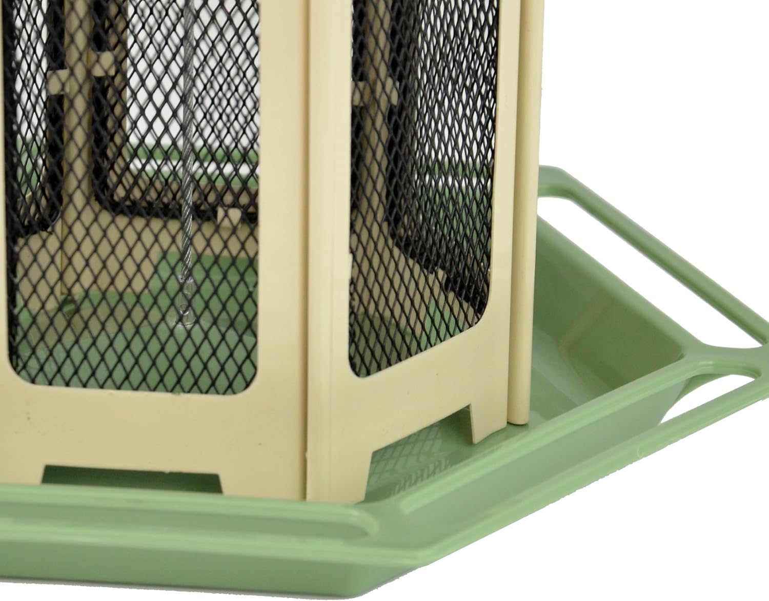 Perky-Pet GAZ01 Pistachio Gazebo Bird Feeder - Metal Bird Feeders for Outside - Outdoor Garden Décor