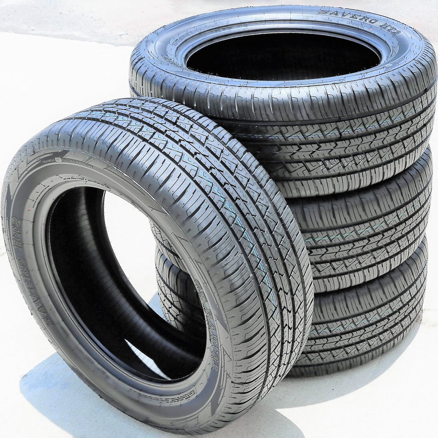 GT Radial Savero HT2 Tire - 215/70R15 97S | Passenger Touring All Season Traction 97S Rated Standard Load Radial Construction Black Sidewall Tire