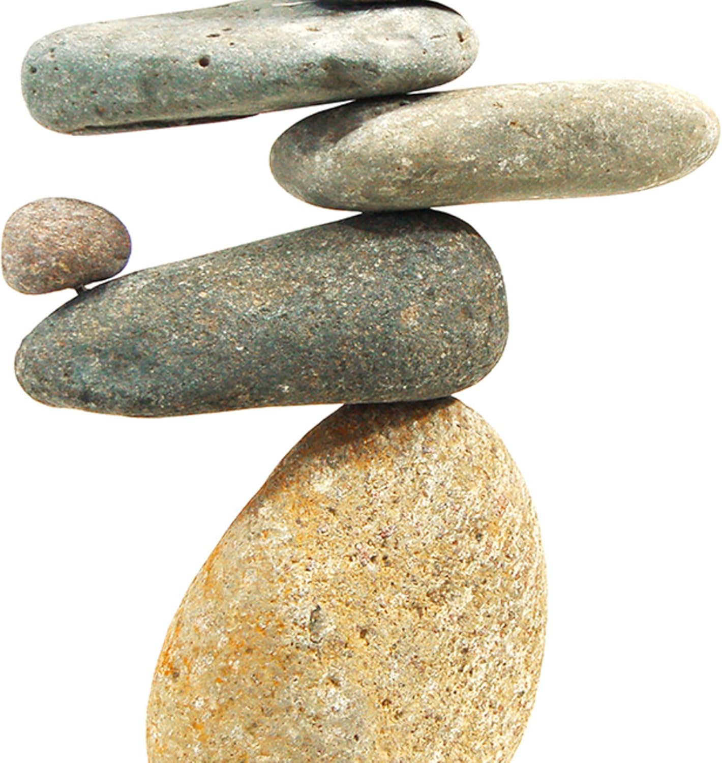 Eight-Stone Balancing Cairn - Indoor/Outdoor Garden Decoration