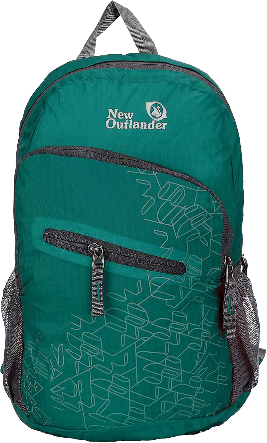Packable Handy Lightweight Travel Hiking Backpack Daypack-Orange