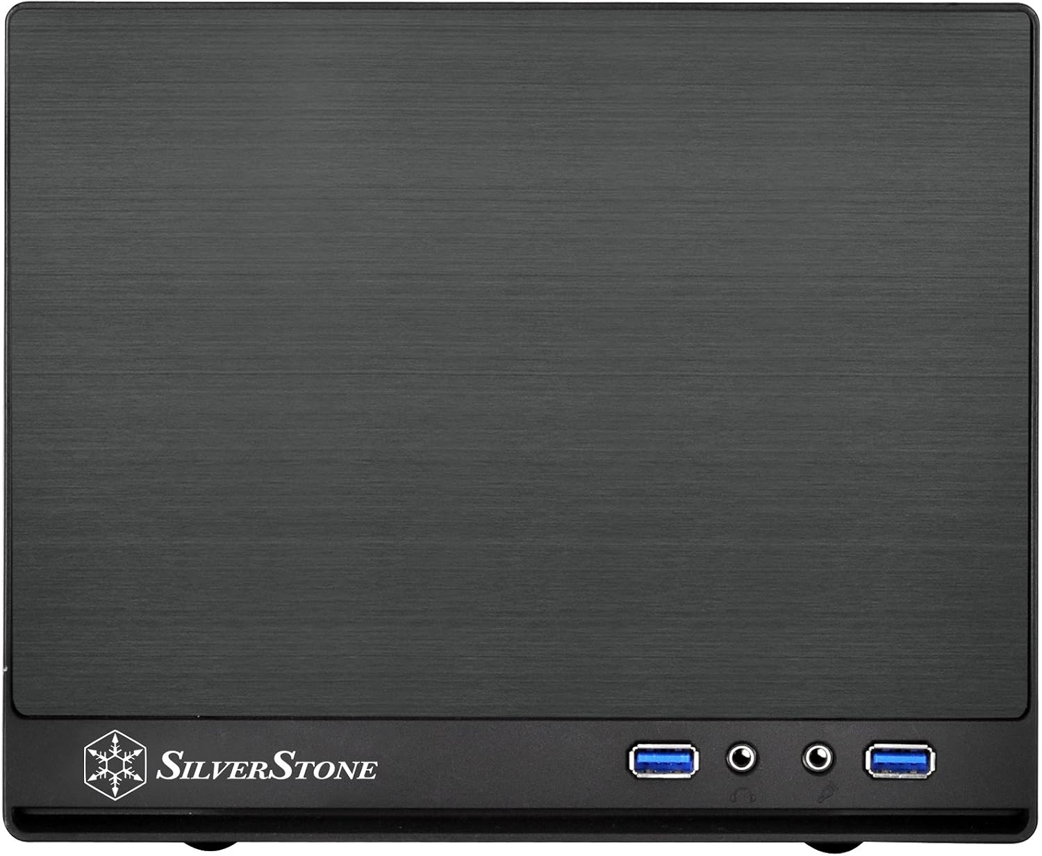 Silverstone Computer Case with Mesh Front Panel,Black (SG13B)