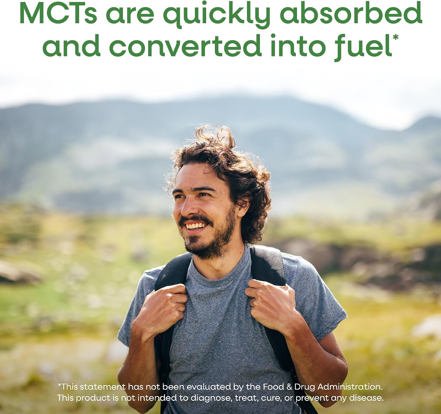 Nature's Way Organic MCT Oil, Brain and Body Fuel*, Keto & Paleo, 16 Fl Oz | Liquid Coconut MCT Oil with C8 Caprylic & C10 Capric Acids, 14 g Medium Chain Triglycerides per Serving, Non-GMO