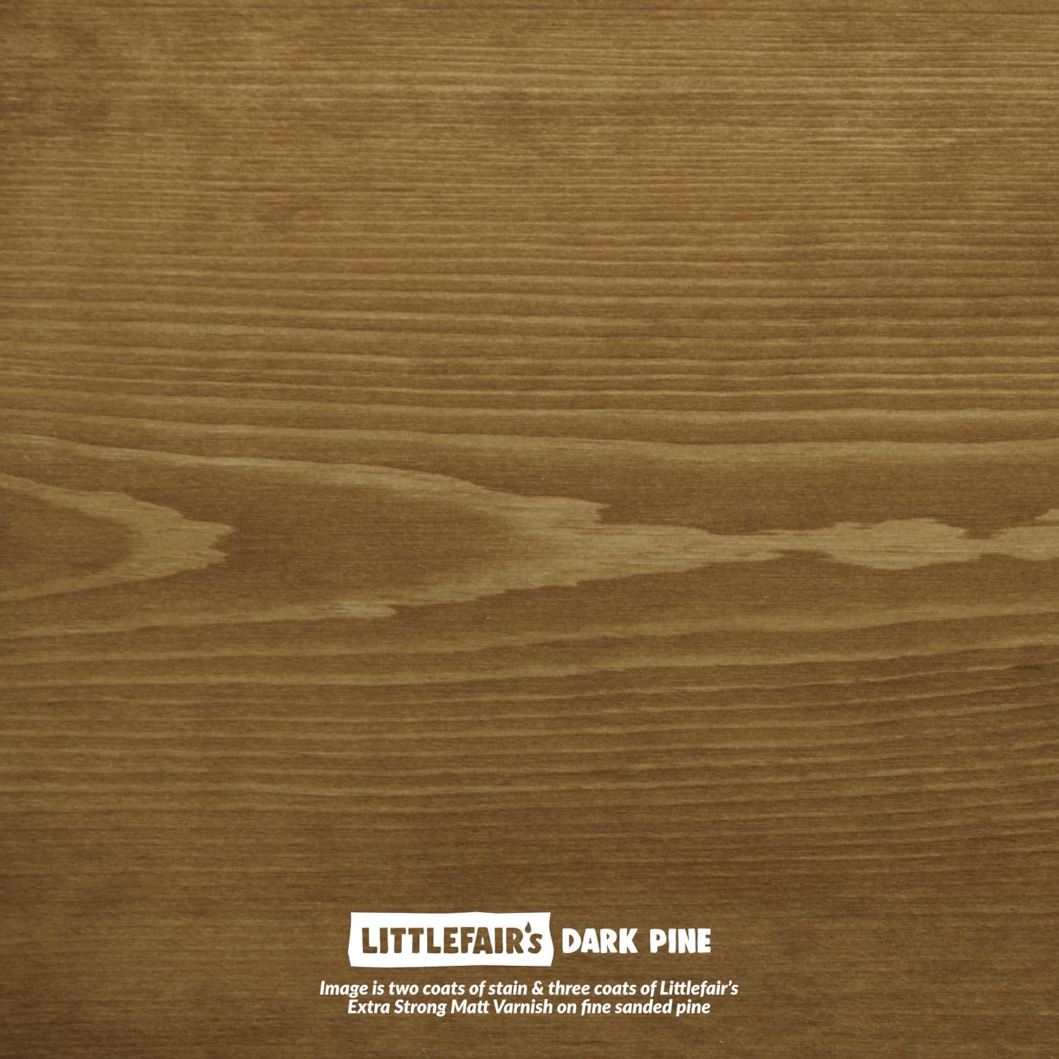 Littlefair's Wood Stain Water Based - 8.5oz/250ml - Indoor Furniture Stain Light & Dark Finishes - Special Non Toxic & Eco Friendly Formula - Wood Stain for Crafts - Color: Antique Stripped Pine