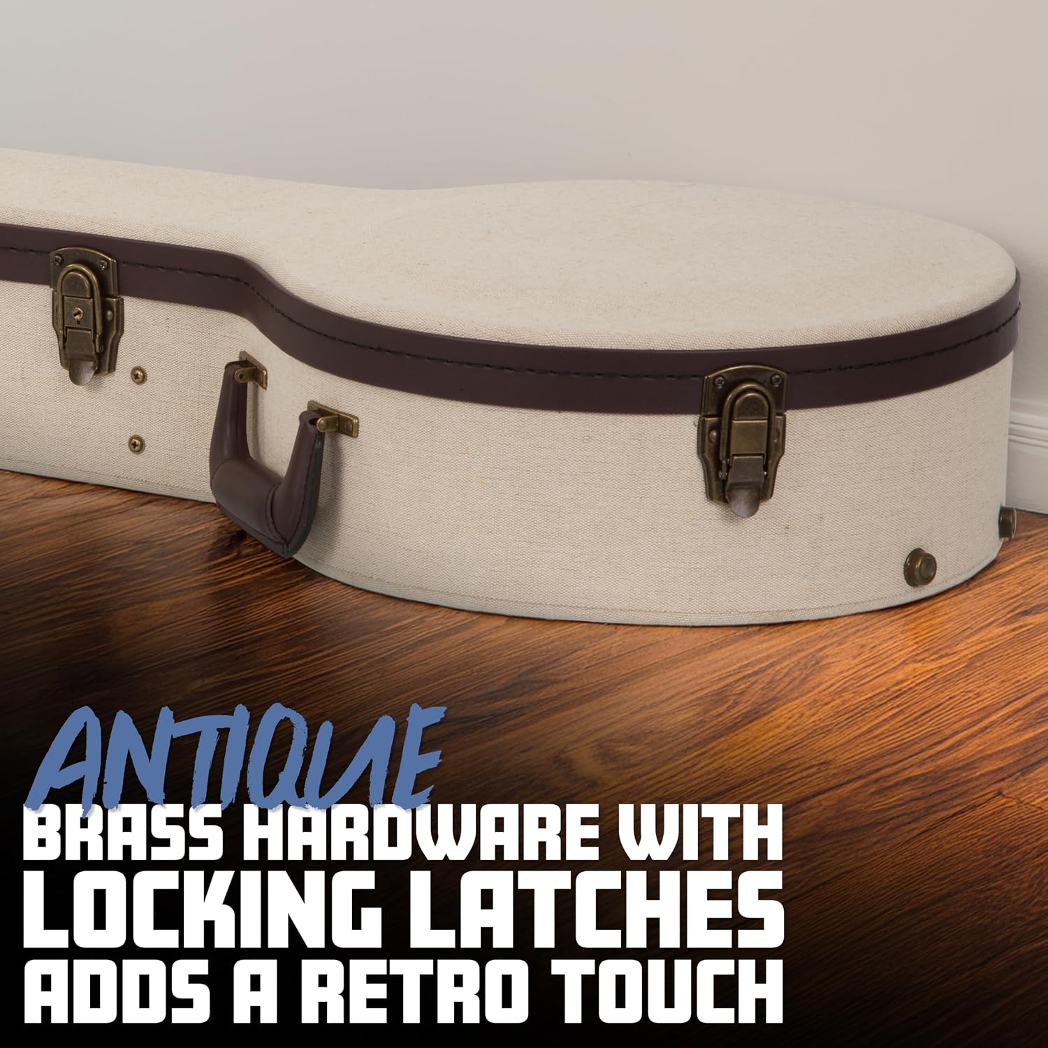 Gator Cases Journeyman Series Deluxe Wood Case for Resonator Style Acoustic Guitars (GW-JW RESO)