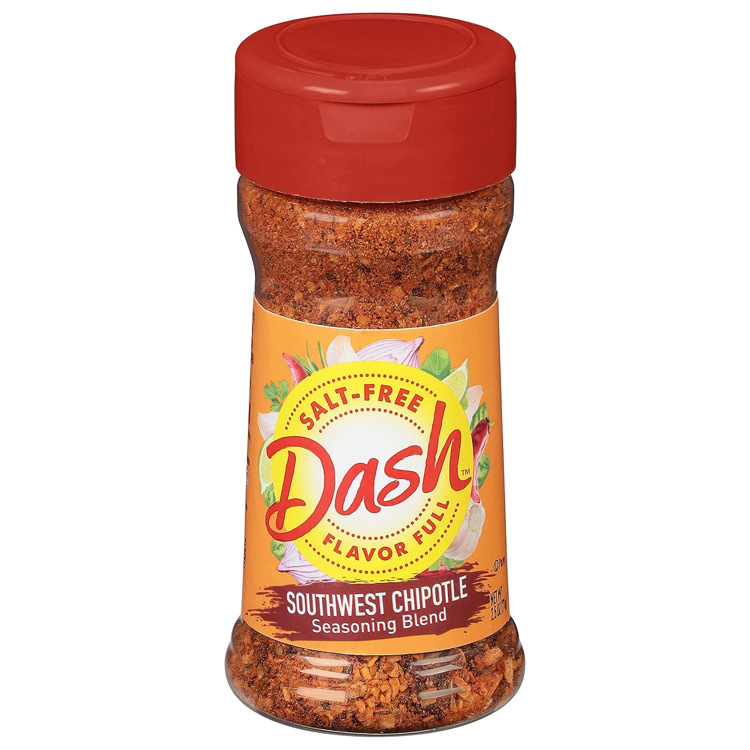 Dash Salt-Free Seasoning Blend, Everything But The Salt Seasoning Blend, 2.6 Ounce