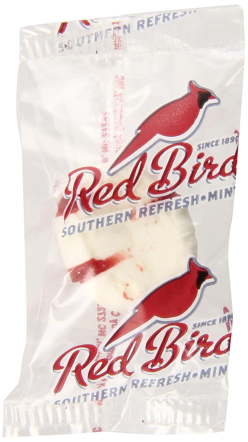 Red Bird Soft Peppermint Puffs Candy Pack (4 Pack)