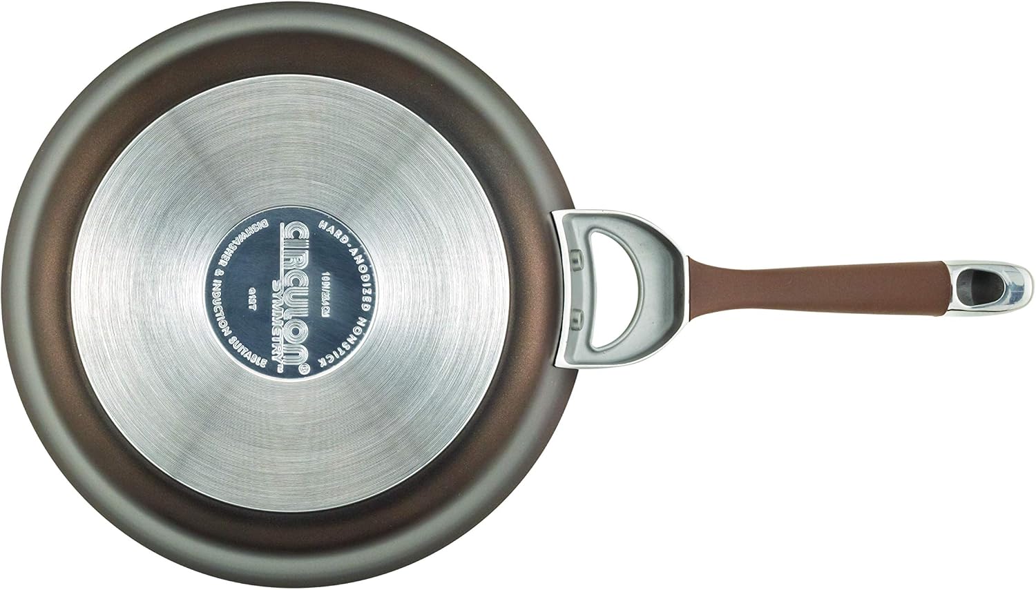 Circulon Symmetry Hard Anodized Nonstick Induction Frying Pan, 8.5-Inch Fry Pan, Black