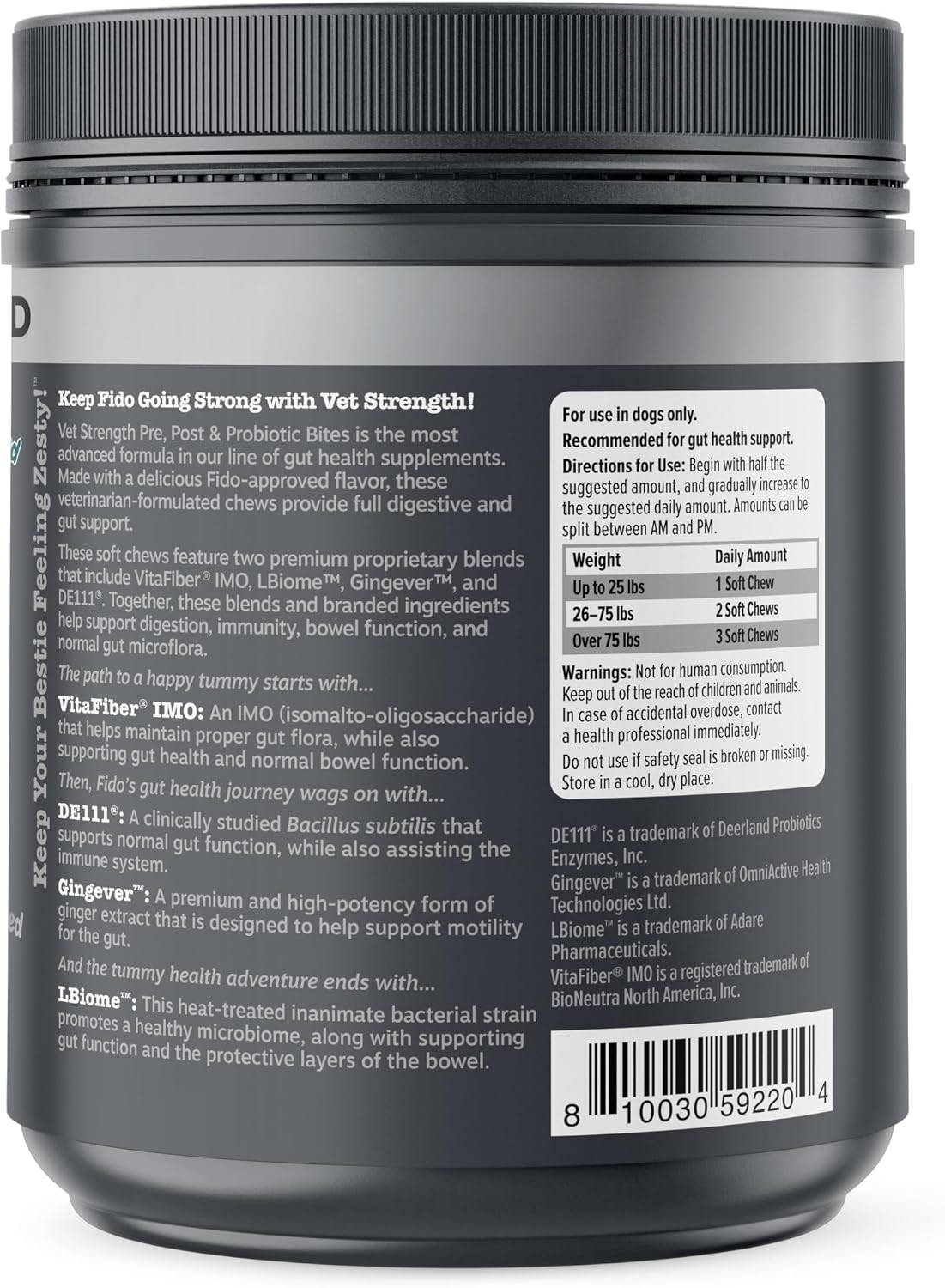 Zesty Paws Probiotics for Dogs - Digestive Enzymes for Gut Flora, Digestive Health, Diarrhea & Bowel Support - Clinically Studied DE111 - Dog Supplement Soft Chew for Pet Immune System - Pumpkin, 90ct