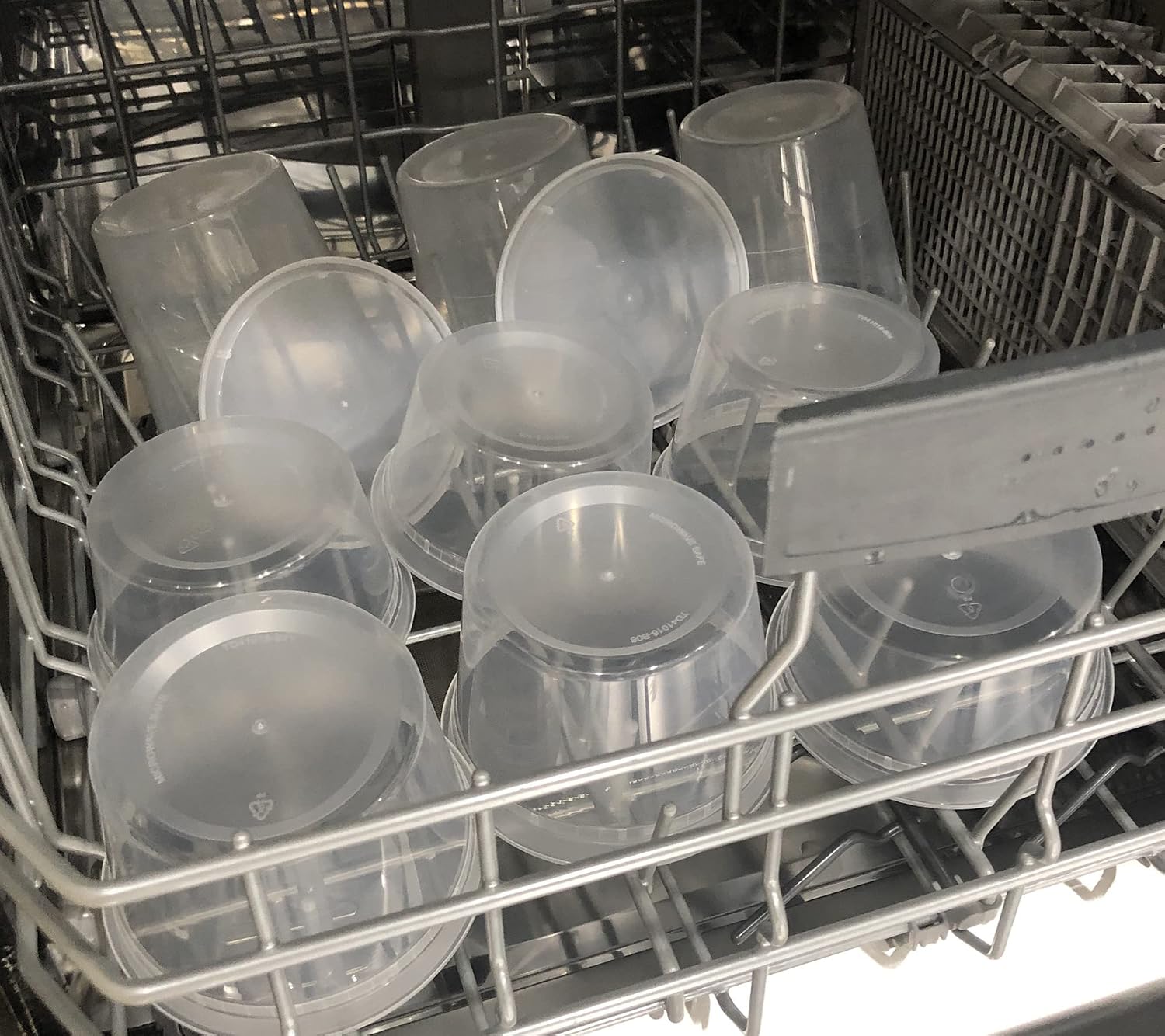 32 oz [20-Pack] Microwavable Plastic Deli Food Storage Containers with Lids