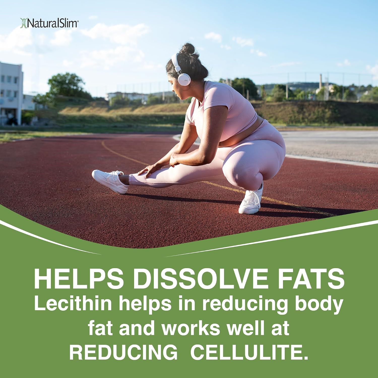 NaturalSlim Natural Soy Lecithin Granules with Choline, 1 Pound | Pure and Fresh Granulated Lecithin Supplement for Cleansing and Cognitive Support