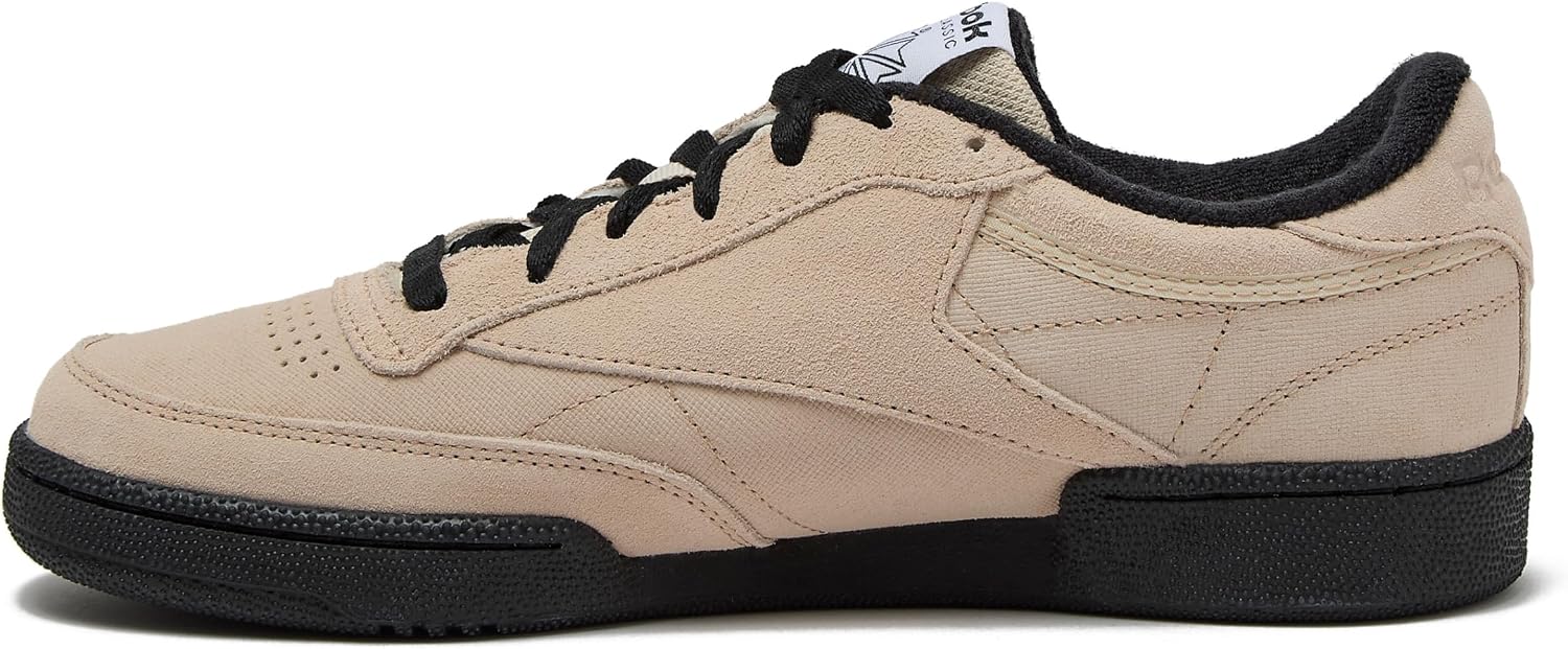 Reebok Club C 85 Mens Tennis Shoes, Casual Fashion White Sneakers for Men