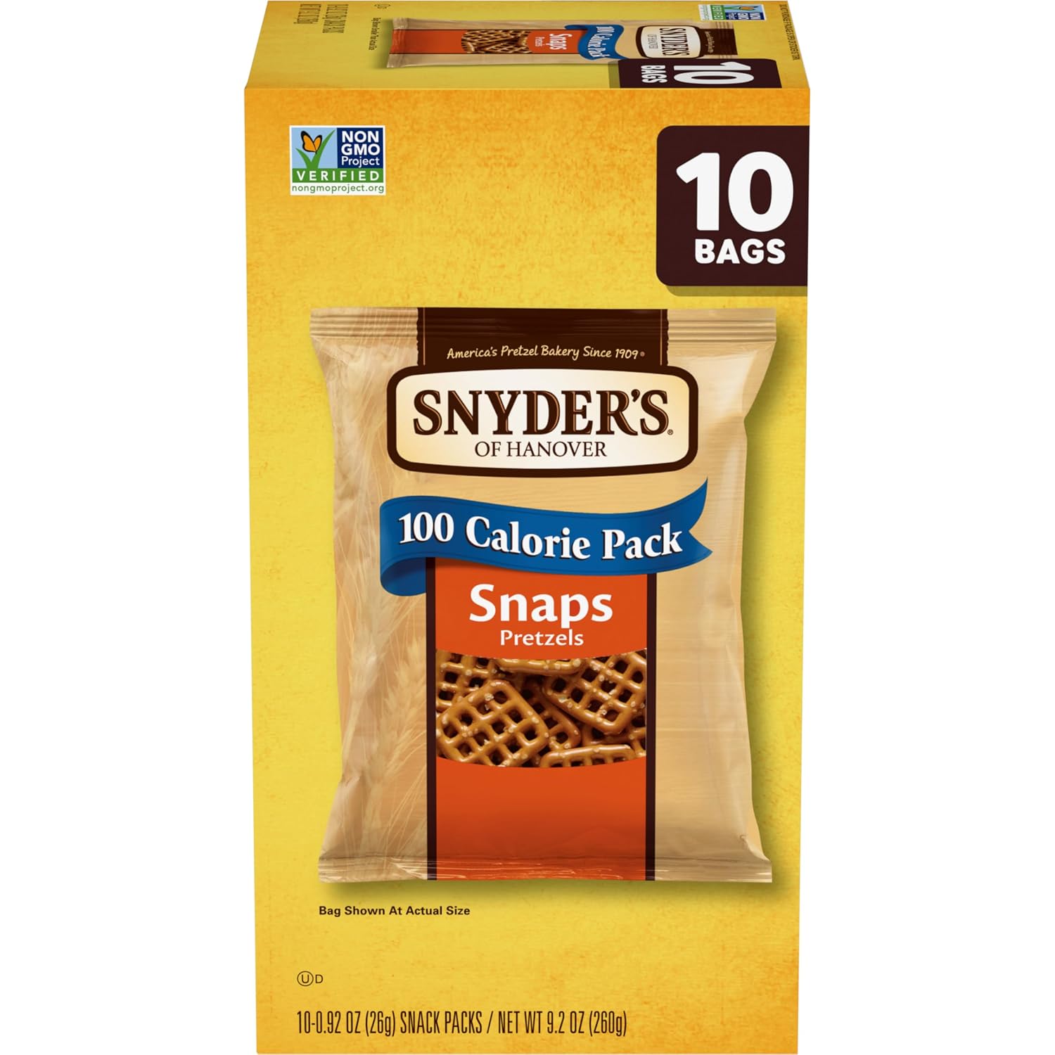 Snyder's of Hanover Snaps Pretzels, 16 Oz Bag