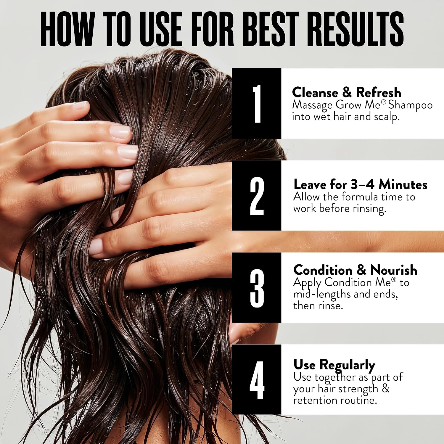 Hair Growth Shampoo & Conditioner by Watermans UK Biotin, Argan Oil, Allantoin, Rosemary, Niacinamide, Lupin. Male & Female Hair Loss Products