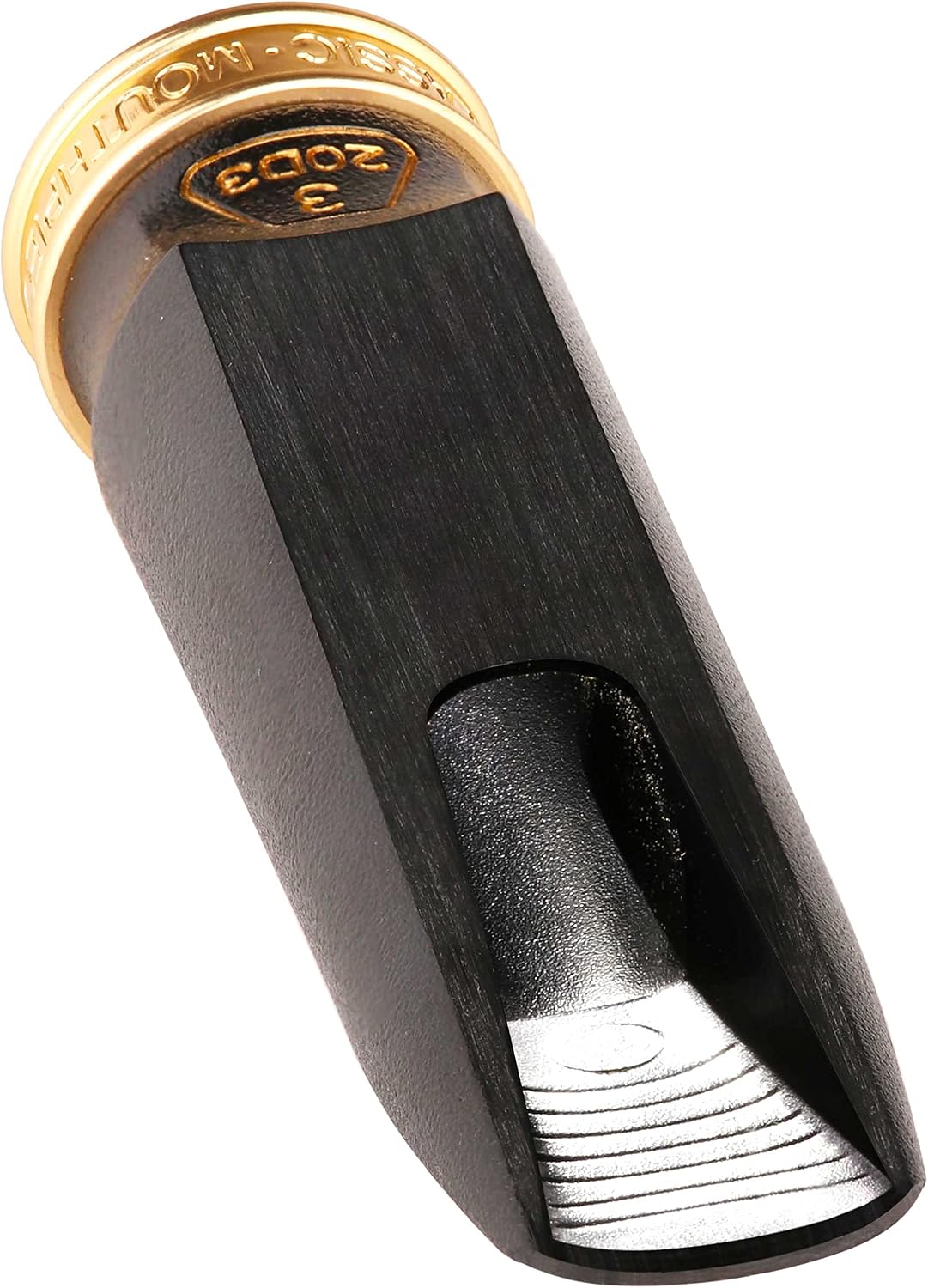Theo Wanne Water Alto Saxophone Mouthpiece - Versatile Traditional sound - Great for All Styles - Small-Chamber & Throat – special Black A.R.T