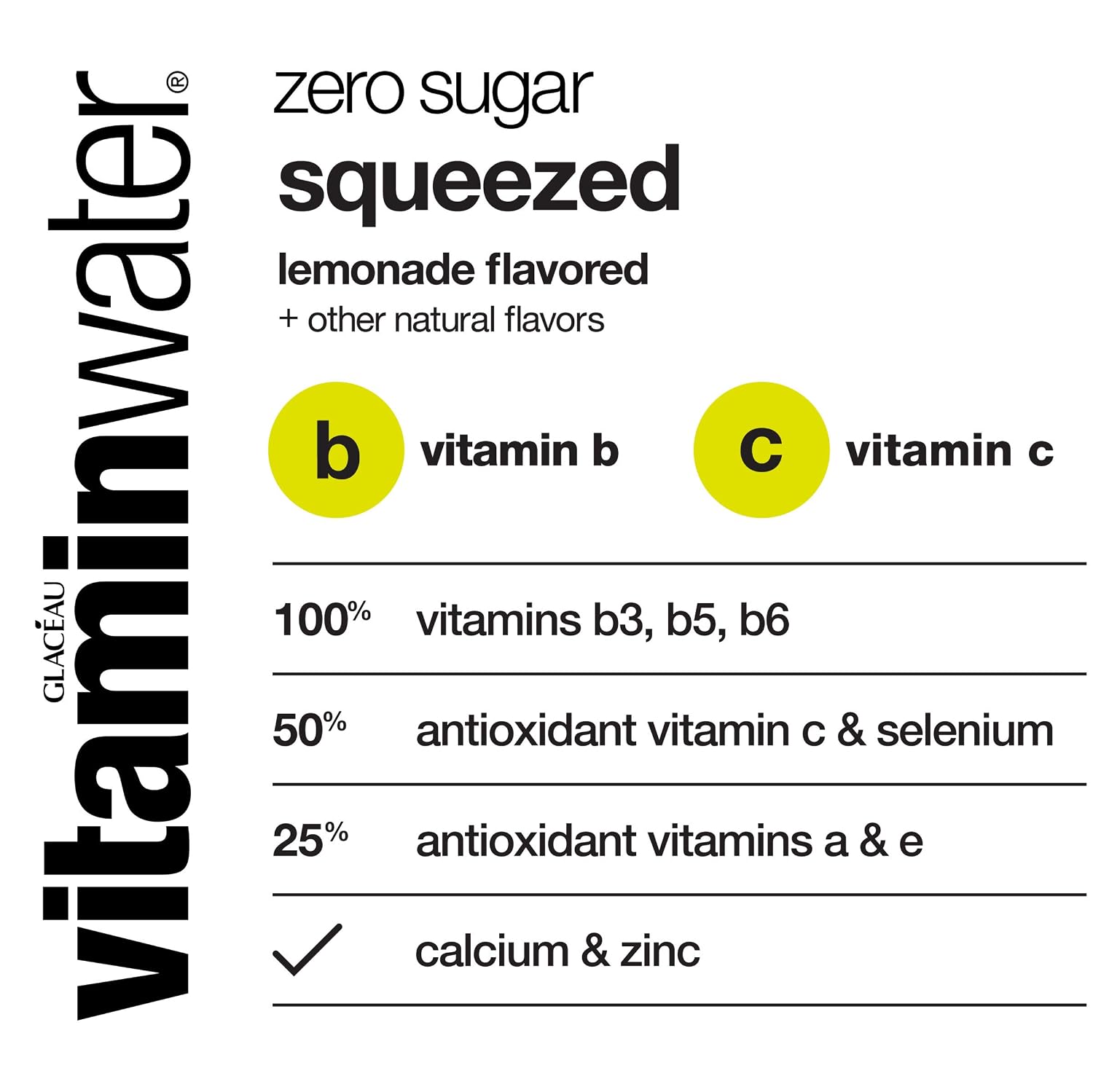 vitaminwater Power-C Dragonfruit Water Beverage, 16.9 fl oz, 6 pack | Bottled, nutrient-enhanced flavored water drink with 90 calories per bottle, antioxidants, and vitamins