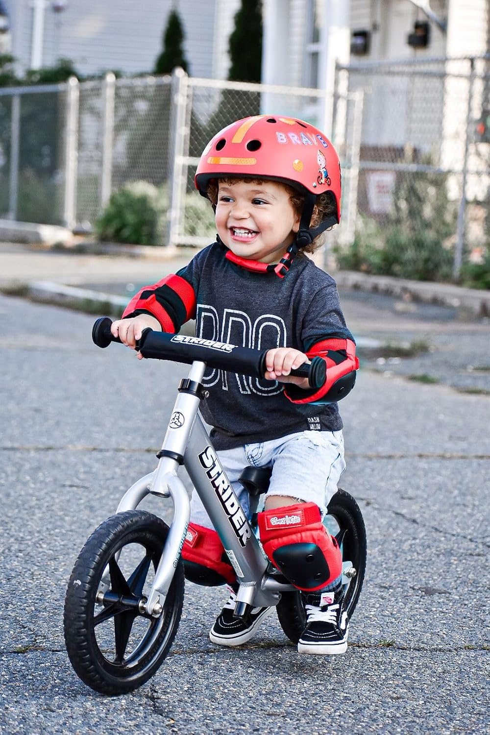 Strider 12 Pro, Aluminum Balance Bike for Kids Aged 1–5 Years, Silver | No-Pedal Pro Balance Bike, Ultralight Aluminum Frame, Adjustable Seat, Never-Flat Foam Rubber Tires, Easy Assembly