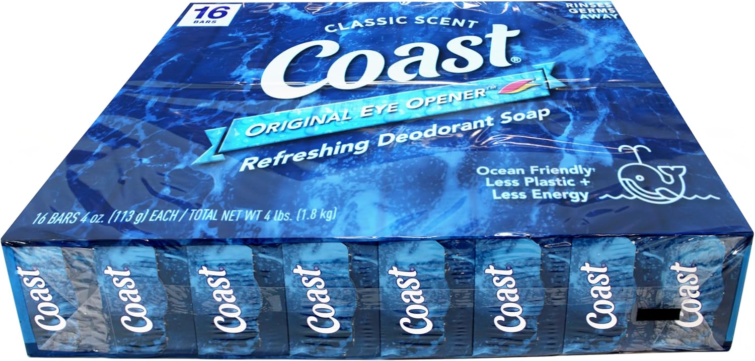 Coast Classic Original Scent 4oz, 16 Bars