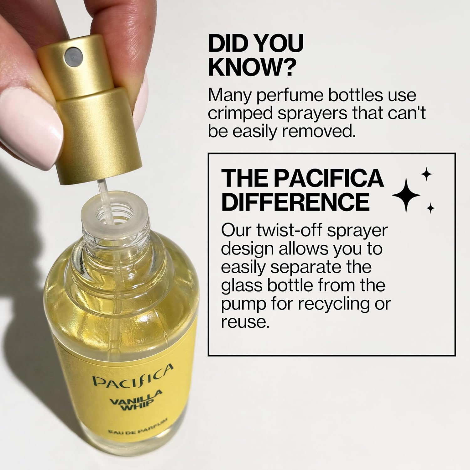 Pacifica Tuscan Blood Orange Perfume Spray for Women - Vegan, Cruelty-Free, Made in USA
