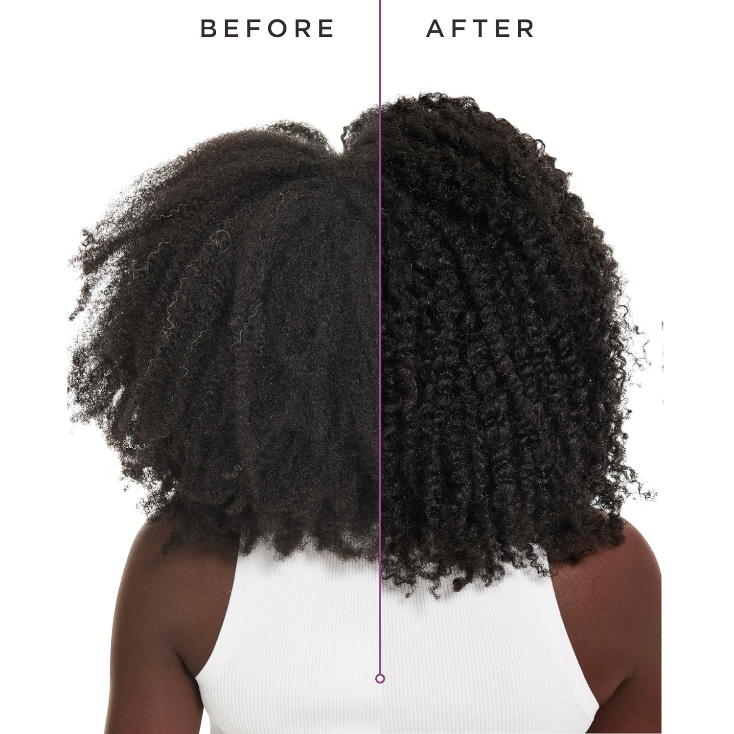 Carol's Daughter Black Vanilla Leave In Conditioner for Curly, Wavy or Natural Hair, Moisturizing Hair Care for Dry, Dull or Brittle Split Ends, 8 Fl Oz