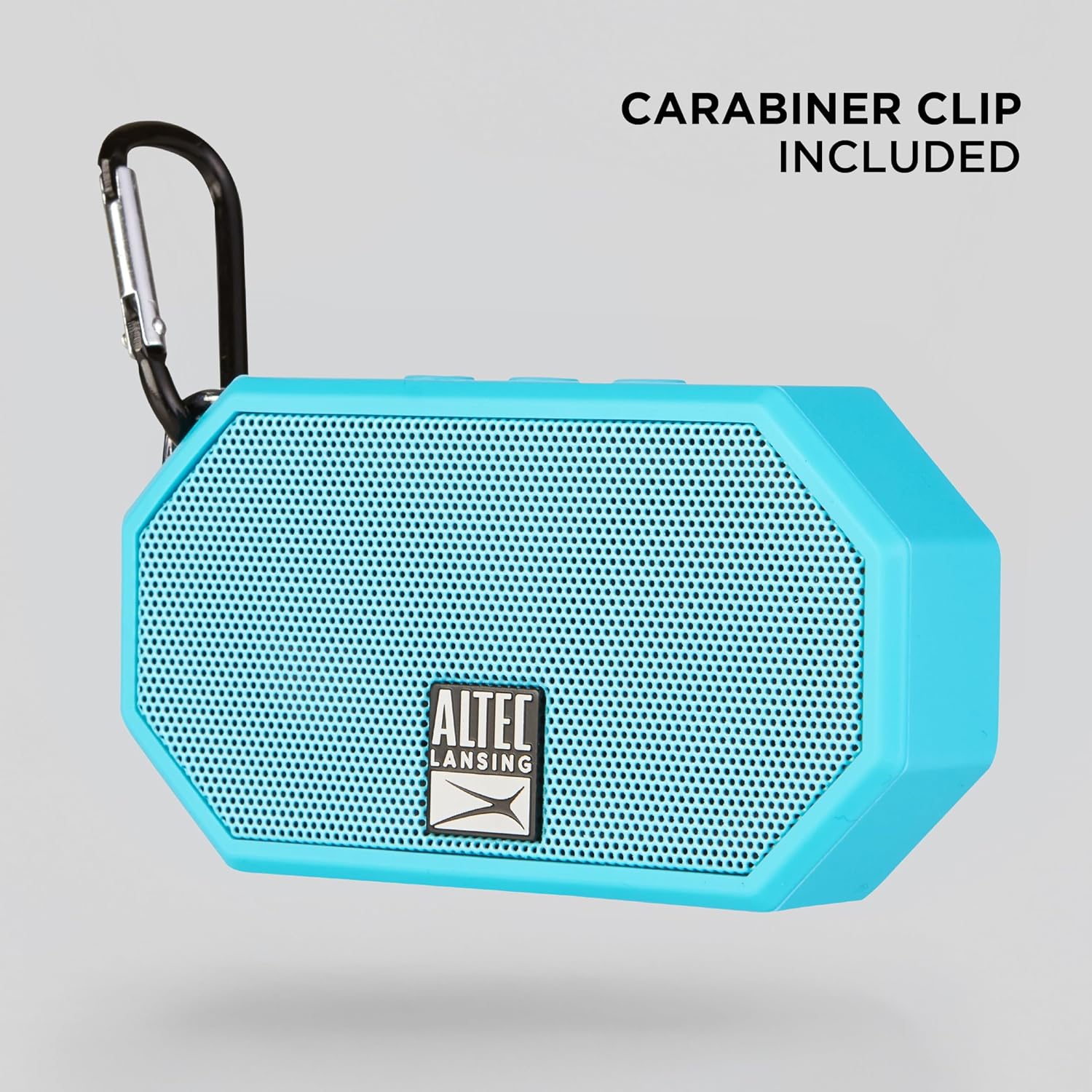 Altec Lansing Mini H2O - Waterproof Bluetooth Speaker, IP67 Certified & Floats in Water, Compact & Portable Speaker for Hiking, Camping, Pool, and Beach