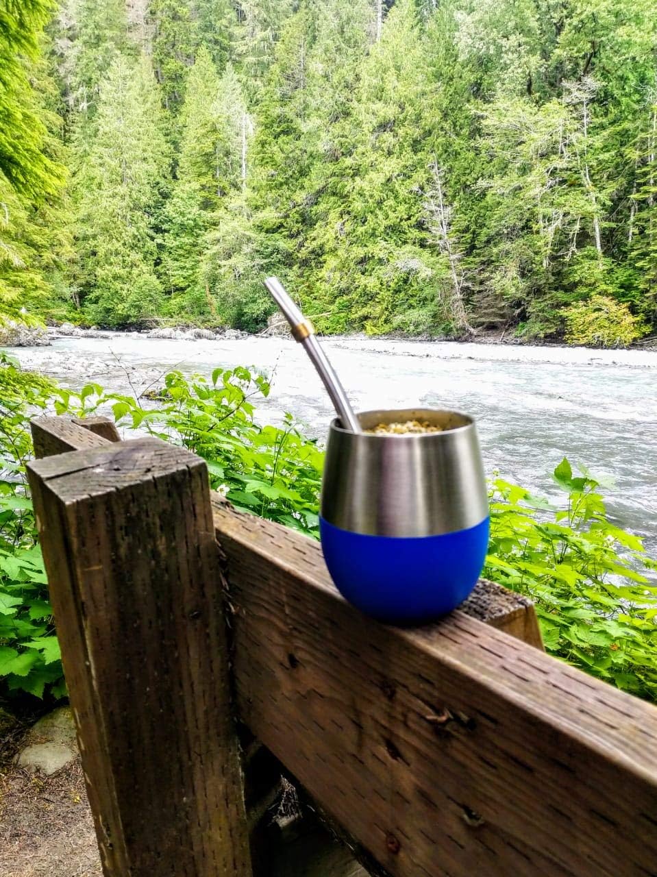 [NEW] Mate Cup and Bombilla Set - Mate Gourd - Includes Double Wall Stainless Steel Yerba Mate Tea Cup with Stanley Steel Mate Straw and Yerba