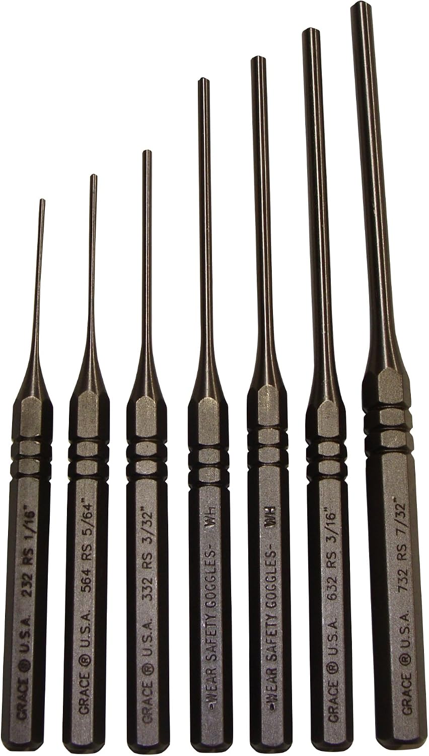 Grace USAGrace USA Gun Care Brass Pin Punch Set