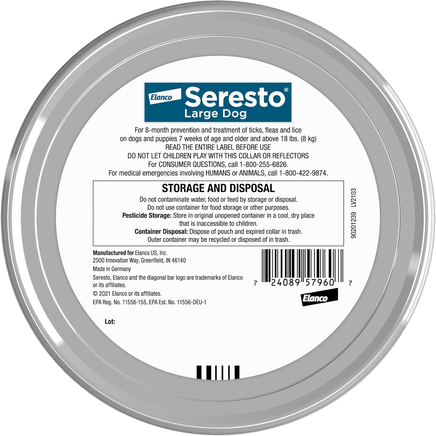 Seresto Large Dog for Dogs Over 18 lbs. & Seresto for Cats Vet-Recommended Flea & Tick Treatment & Prevention Collars | 8 Months Protection Each