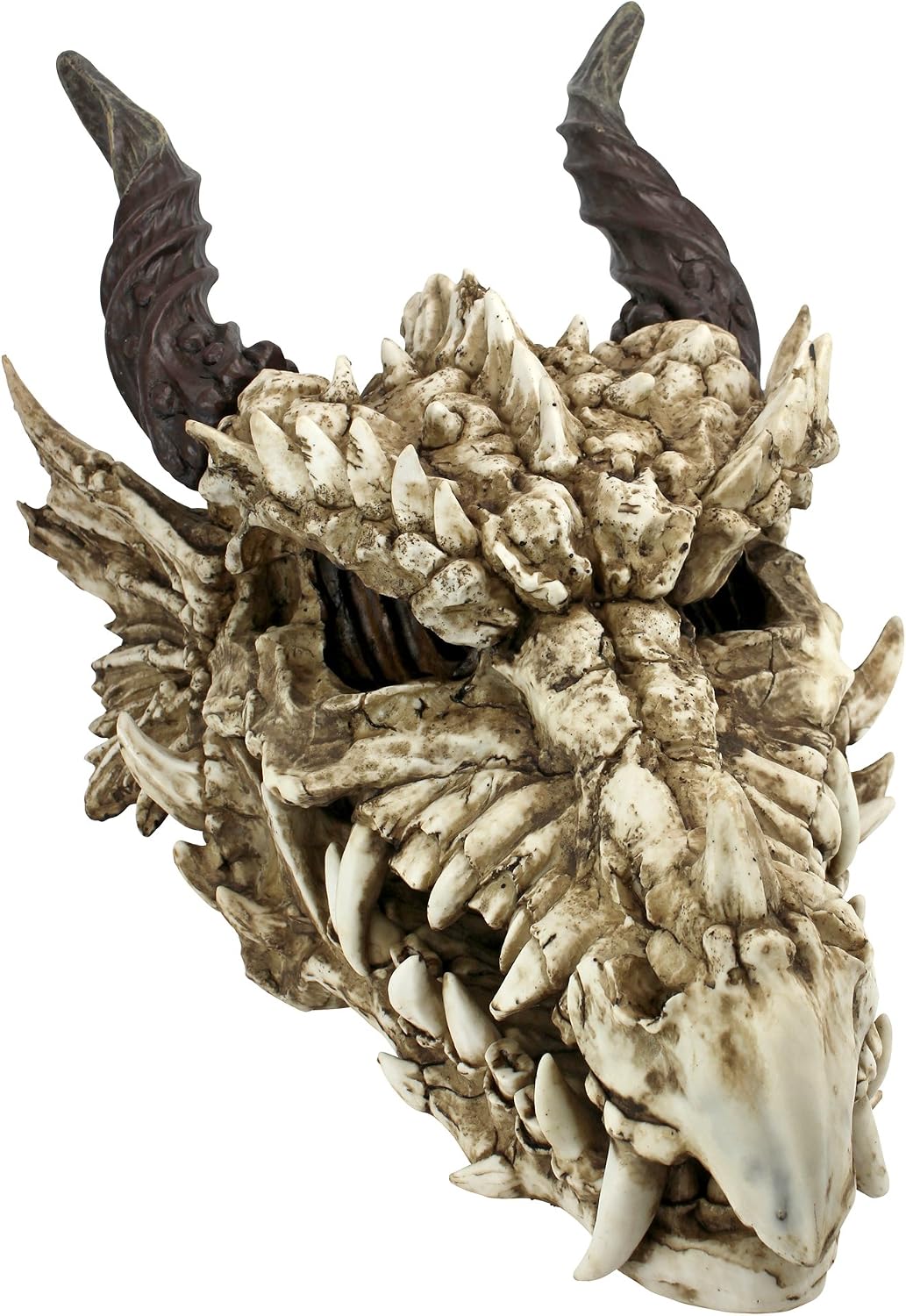 Design Toscano The Dragon of Falkenberg Castle Moat Lawn Garden Statue, 28 Inch Long, 14 Inch Tall, Cast Stone Resin, Gray Stone Finish