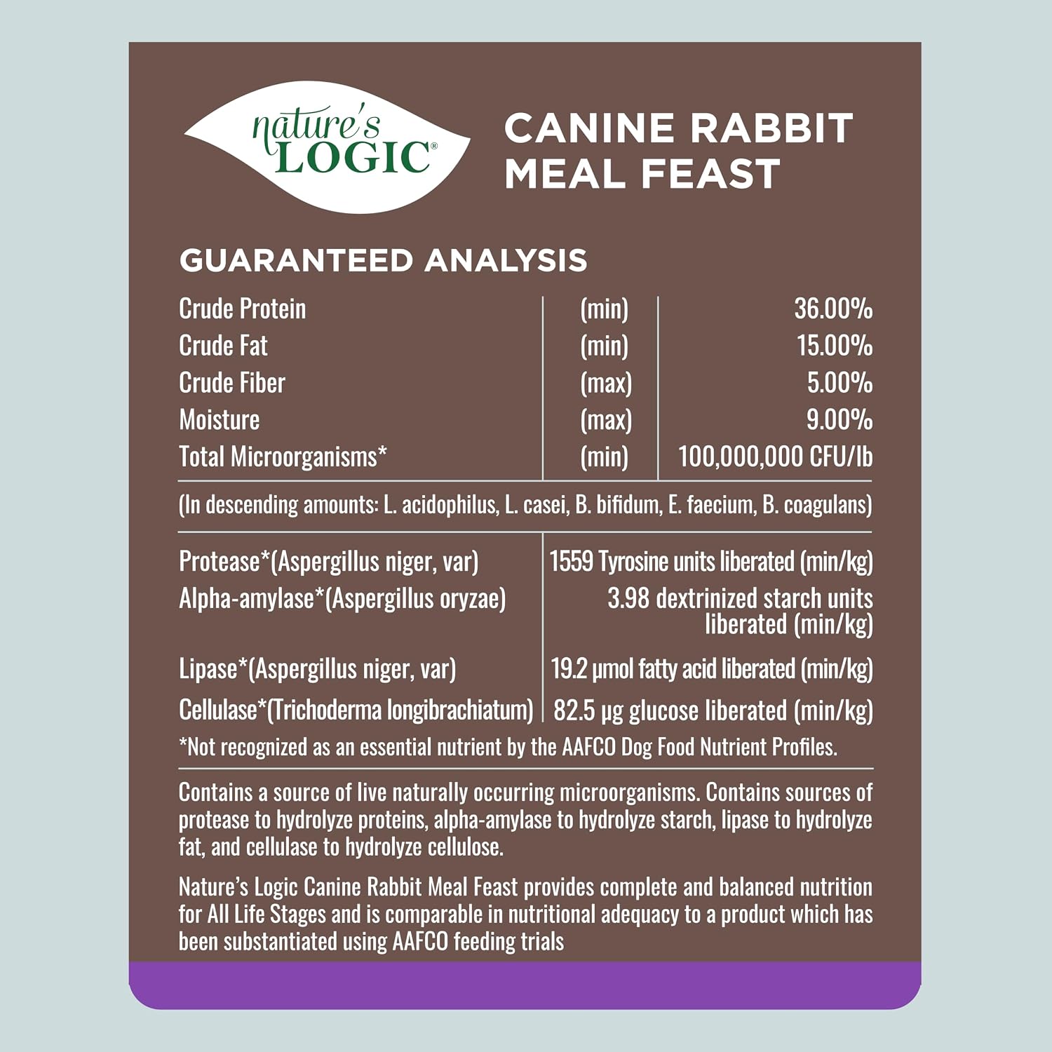 NATURE'S LOGIC Dry Dog Food - Beef Meal Feast Dry Kibble, 13 lb