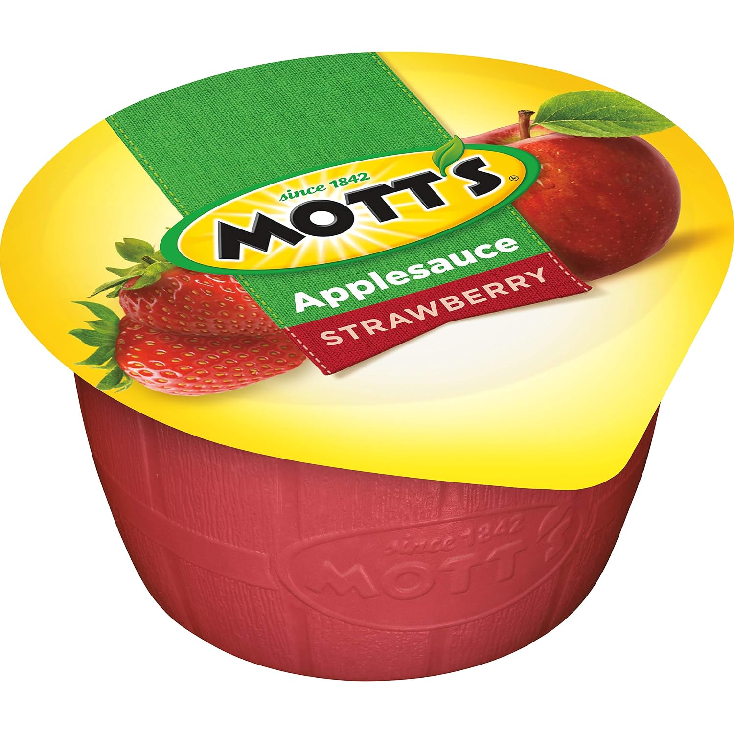 Mott's Applesauce, 4 Oz Cups, 36 Count, No Artificial Flavors, Good Source of Vitamin C, Nutritious Option for The Whole Family