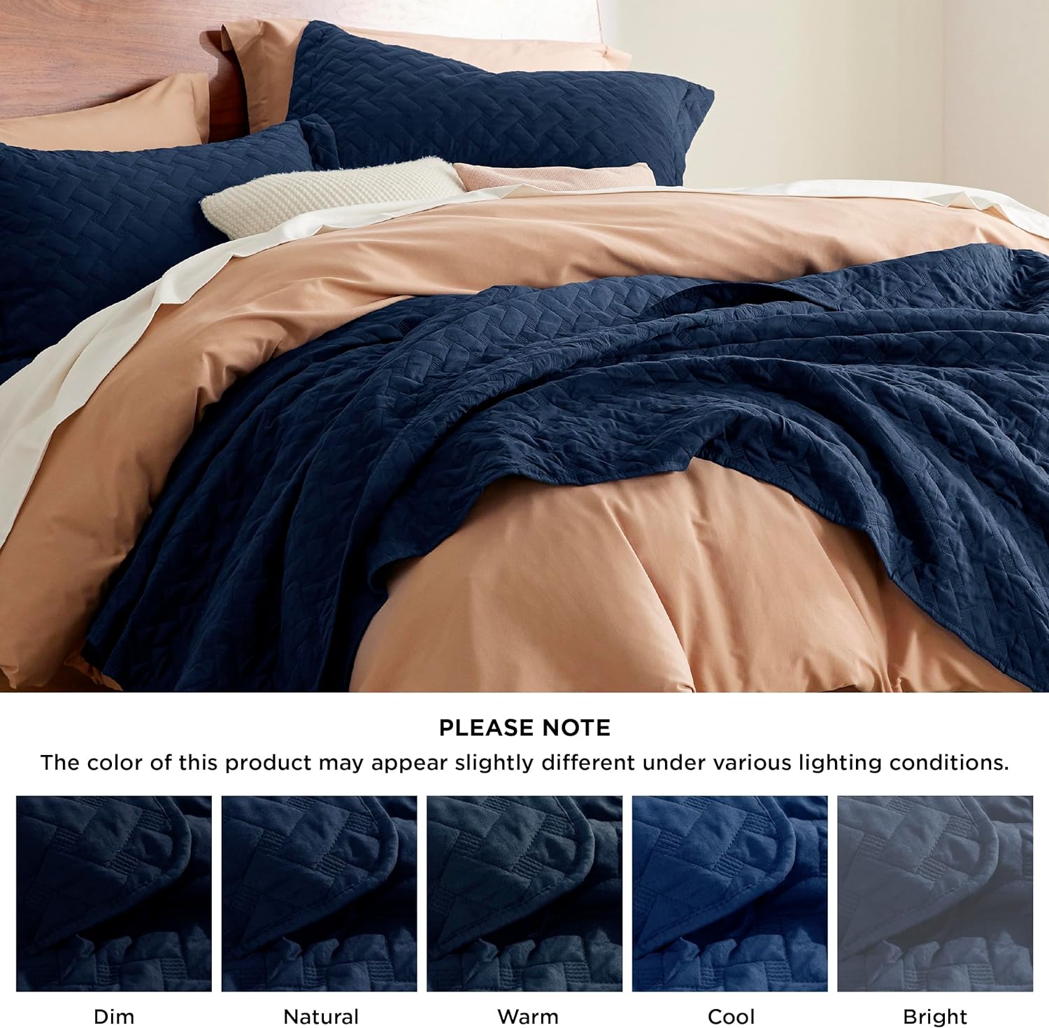 Bedsure Quilts Queen Size - Grey Bedspreads Queen Size with Basket Weave Pattern, Soft Quilt Bedding Set, Lightweight Comforter Set Coverlet for All Seasons with 2 Pillow Shams (90" x 96")