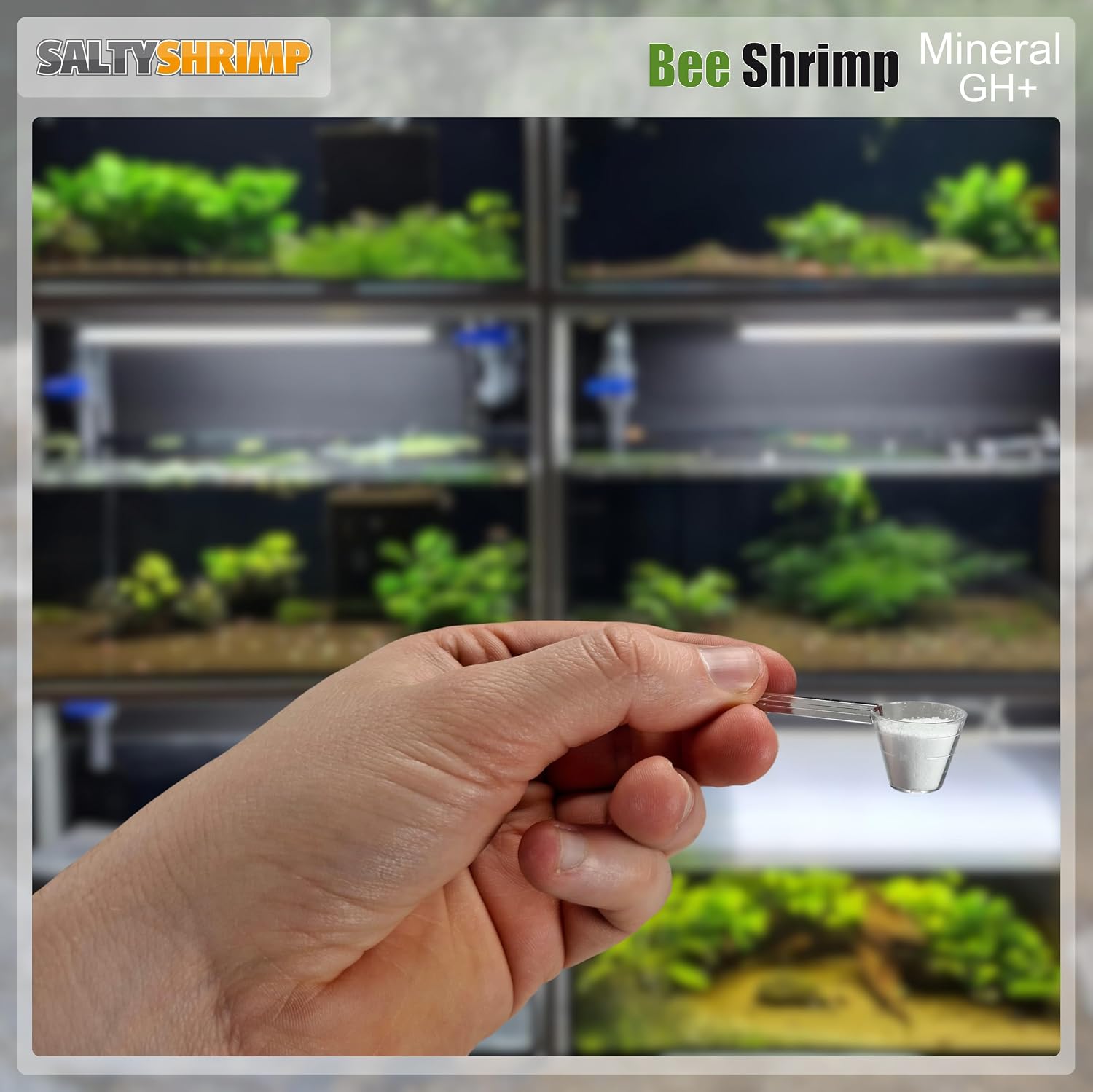 Salty Shrimp Bee Shrimp Mineral GH+ 230G
