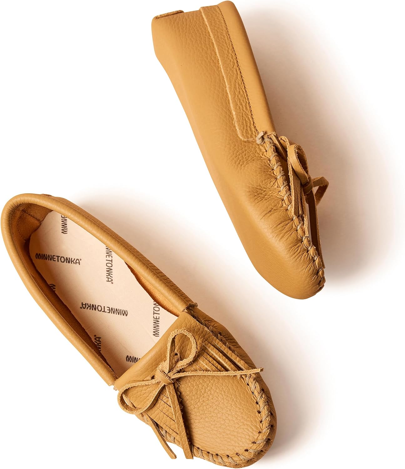 Minnetonka Women's Kilty Suede Softsole Moccasin