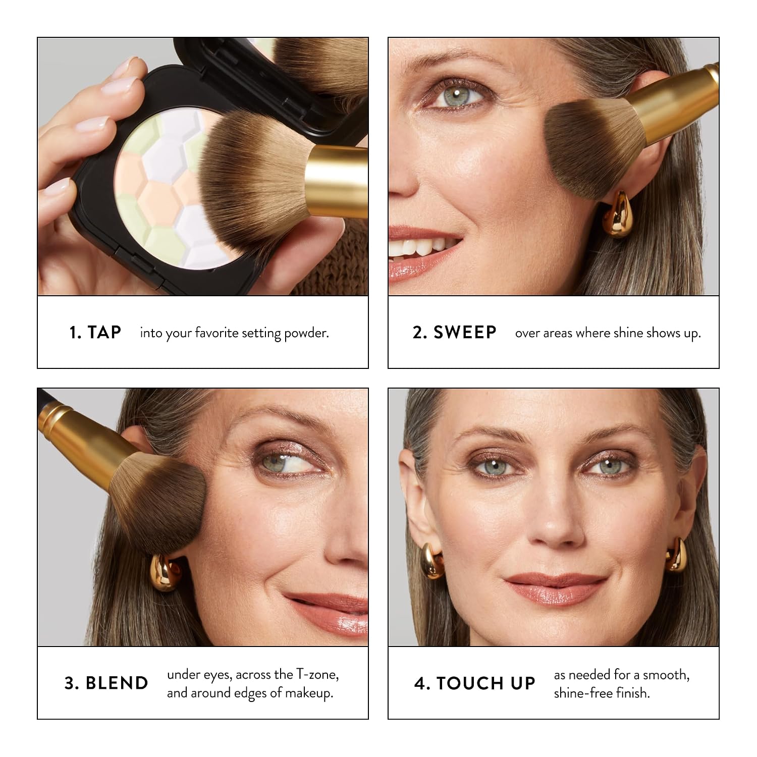 LAURA GELLER NEW YORK Makeup Brushes - Retractable Angled Kabuki Brush
