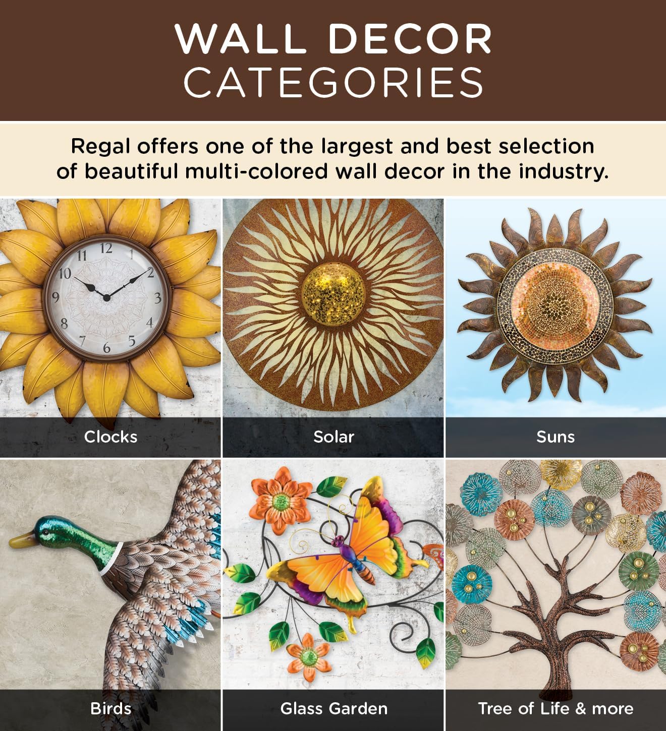 Regal Art & Gift Handcrafted Metal Sun Wall Decor, Rustic Sunburst Wall Art | Copper Patina, 40 in, Metal, Rust-Resistant Sunburst Sculpture, Eye-Catching Accent for Patio, Garden & Home