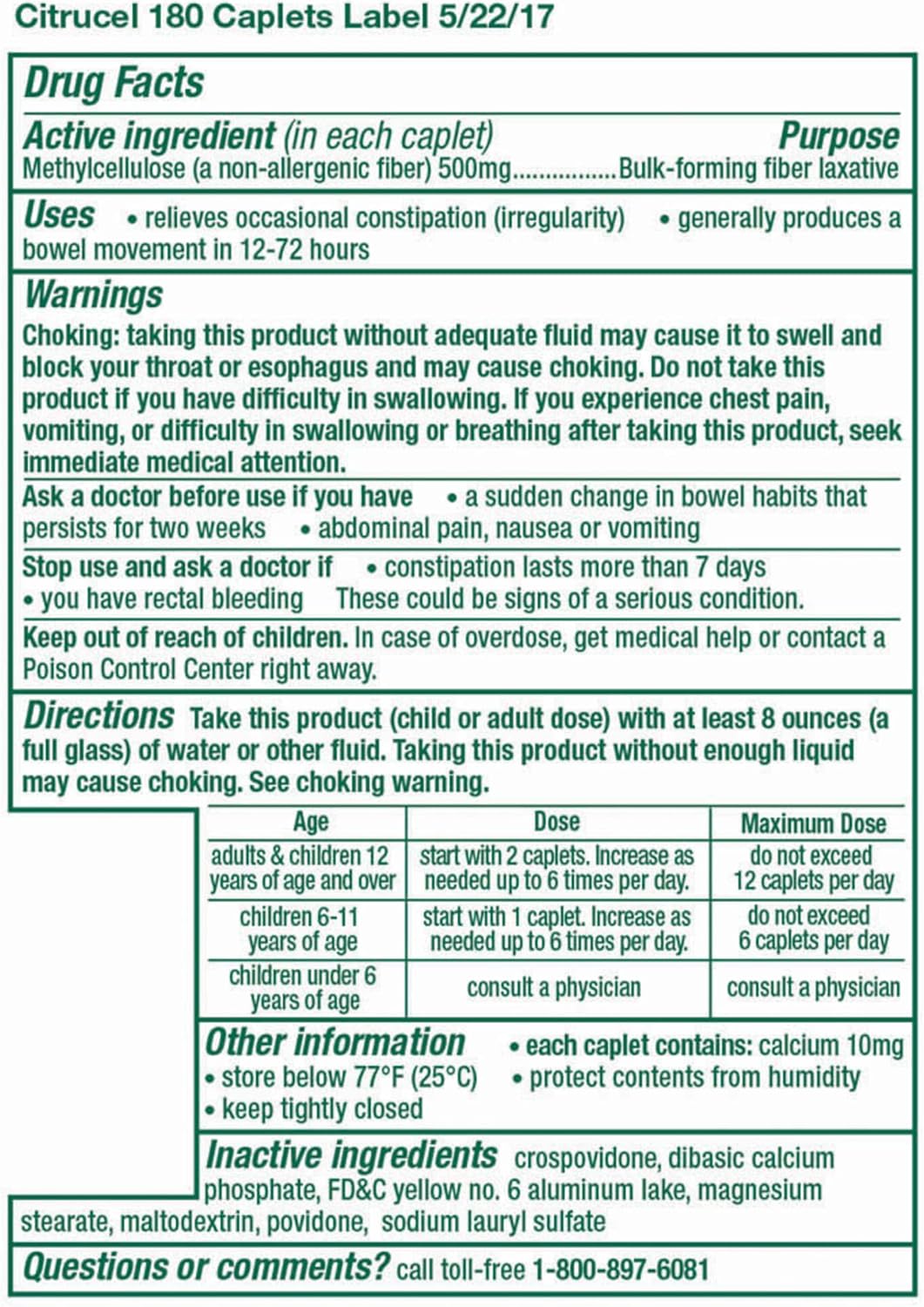 Citrucel Powder Fiber Therapy for Occasional Constipation Relief, 16.9 oz | Sugar Free, Methylcellulose Fiber Therapy for Irregularity That Won't Cause Gas, Orange Flavor