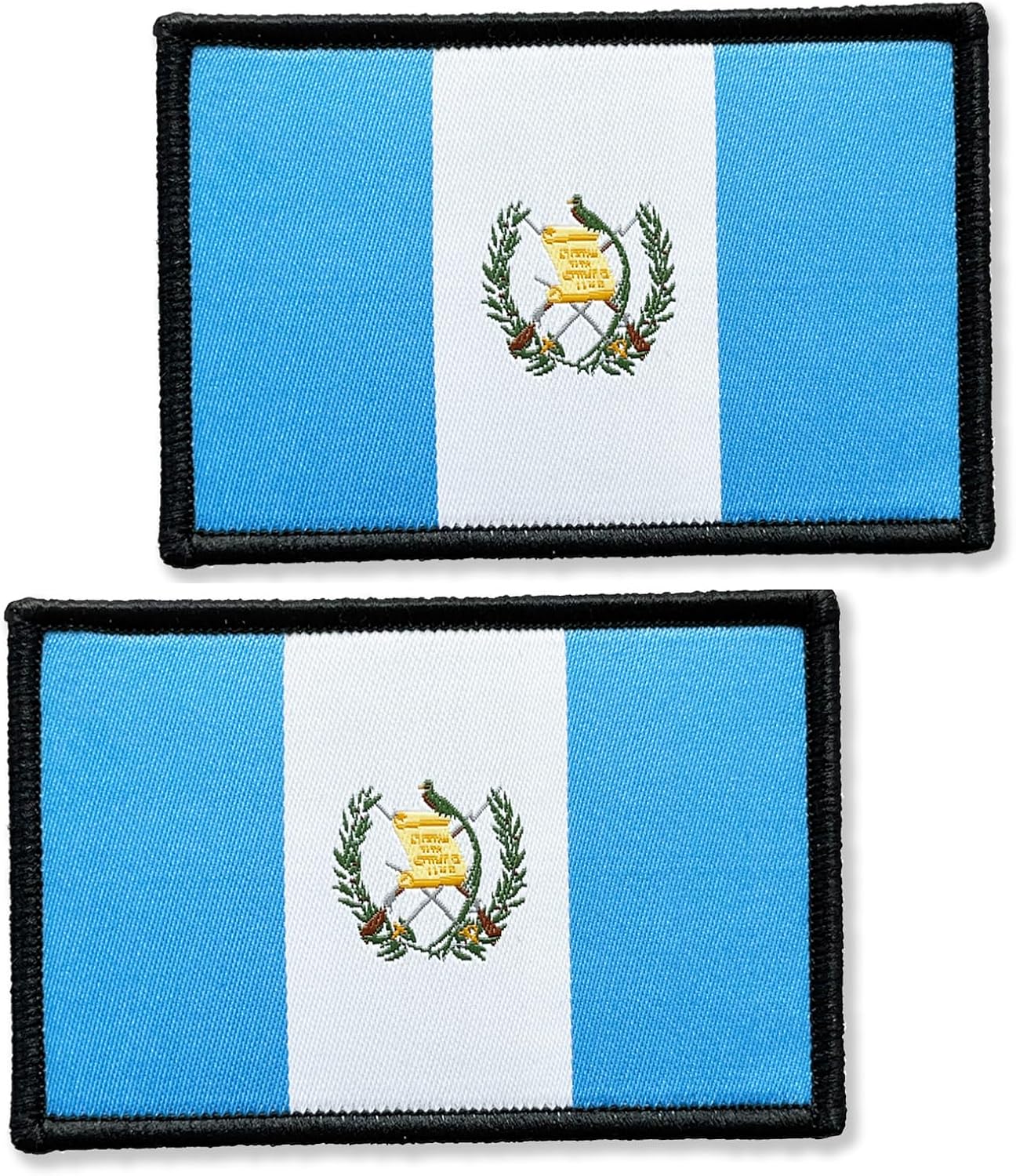 2 Pack Nicaragua Flags Patch Nicaraguans Flag Patches Patriotic Military Team Tactical Patch 3×2 Inch