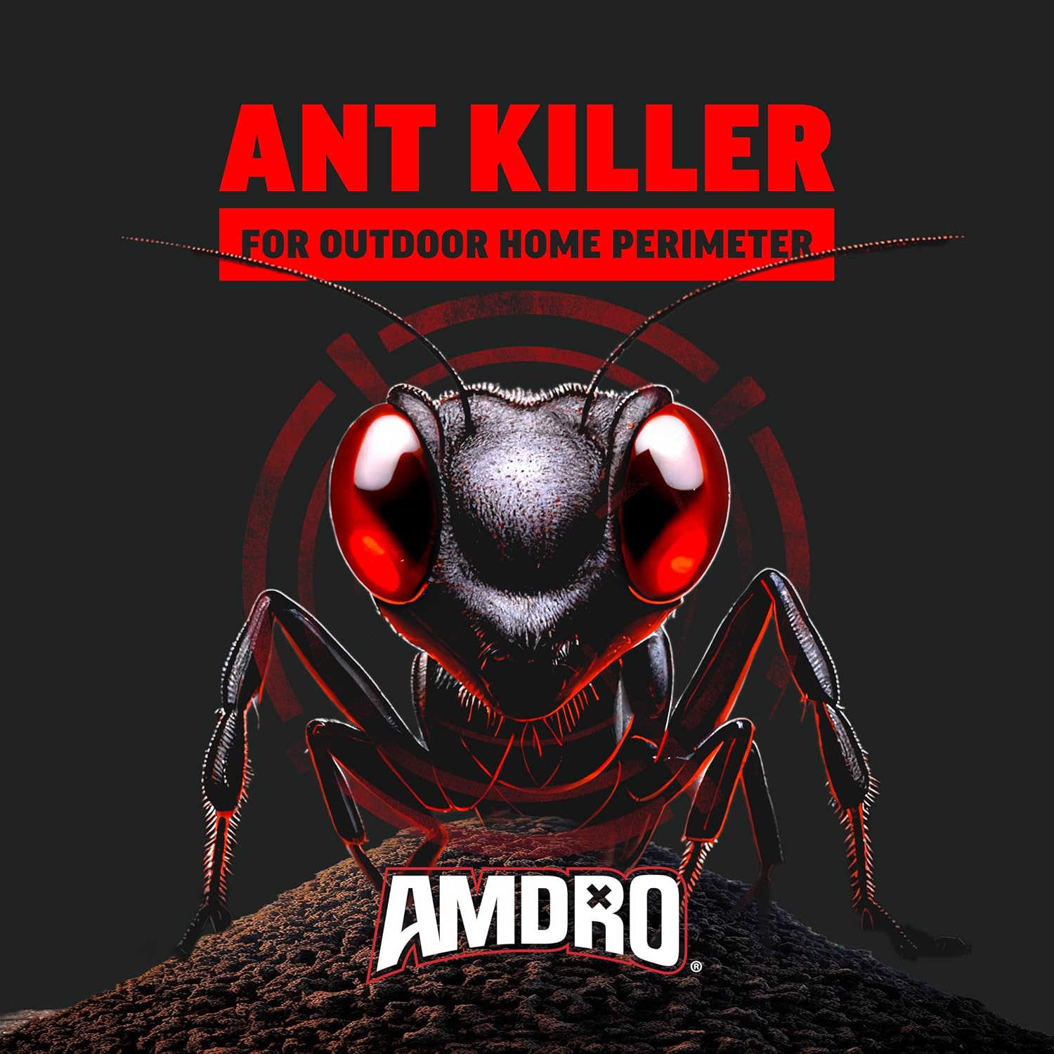 Amdro Ant Killer for Outdoor Home Perimeter, 24 Oz | Controls 25 species, outdoor ant bait, works up to 3 months, for lawns, landscaped areas, ornamental gardens