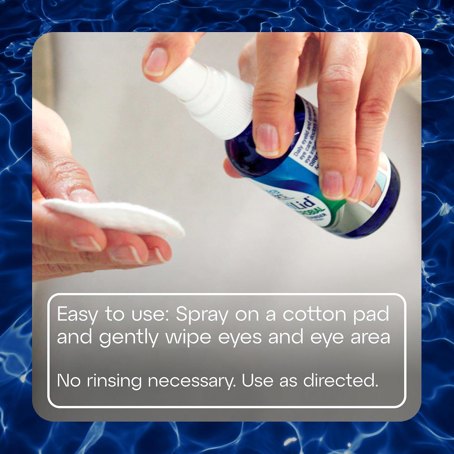 TheraTears SteriLid Antimicrobial Eyelid Cleanser and Face Wash, 2 Fl Oz