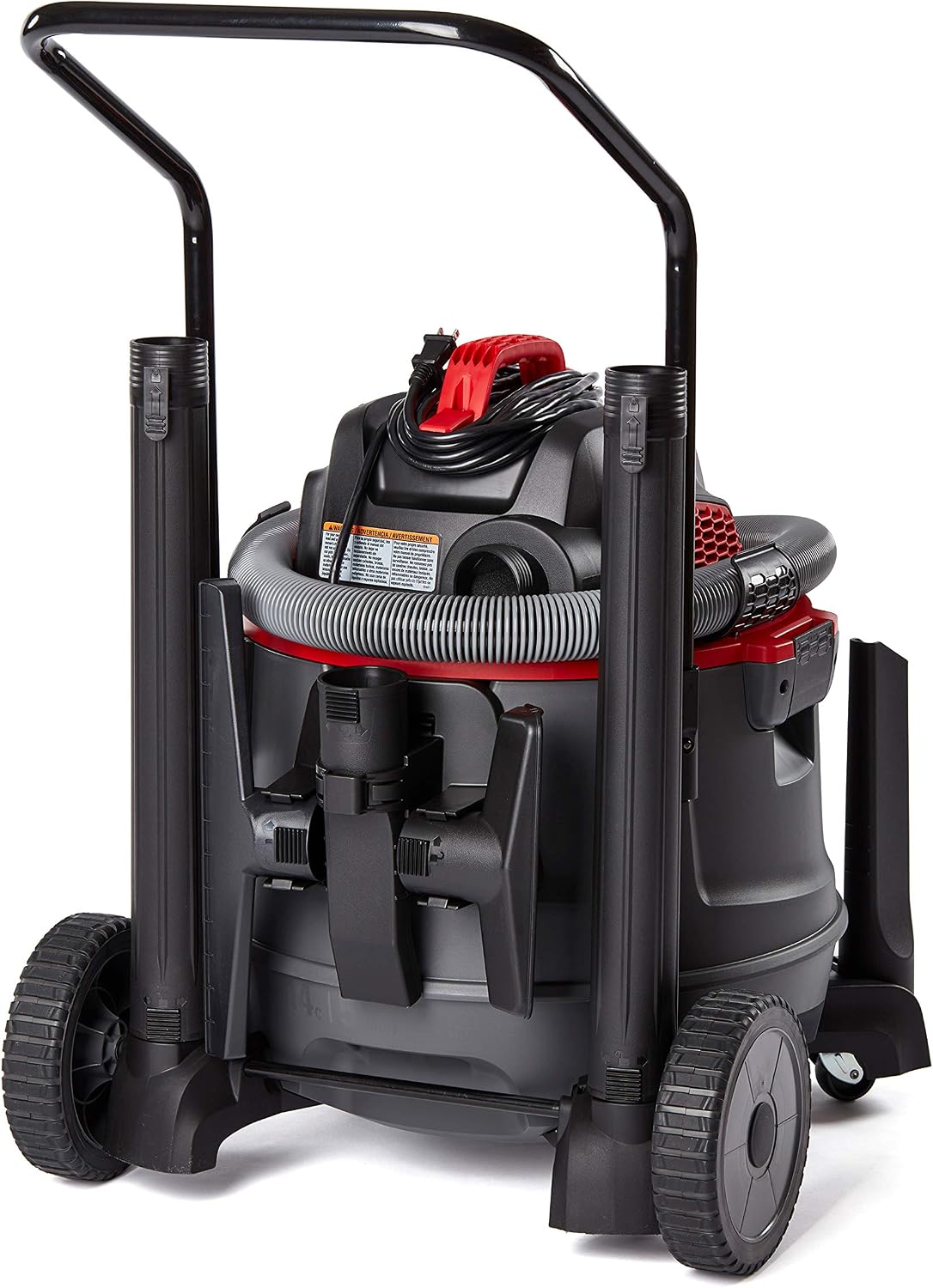 RIDGID 62718 Red 14 gallon RT1400 Wet/Dry Vacuum, Dark Gray and Red