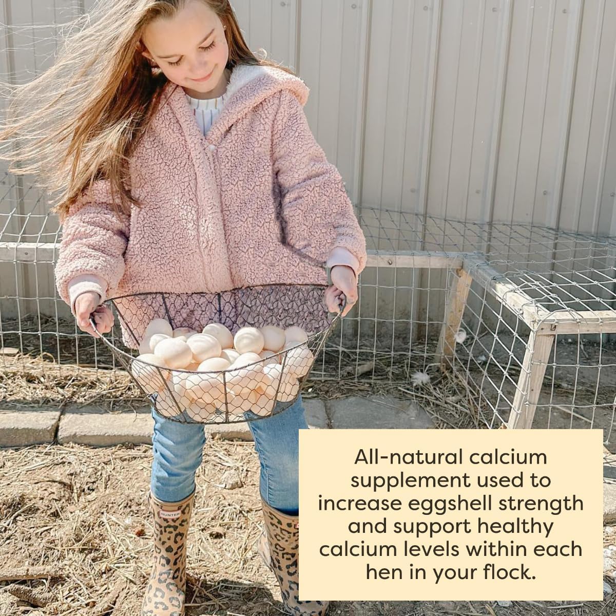 Scratch and Peck Feeds | Oyster Shell Chickens & Ducks | 4 lb Pouch | Essential Calcium Supplement for Eggshell Strength and Hen Health, All Natural, Sustainably Sourced