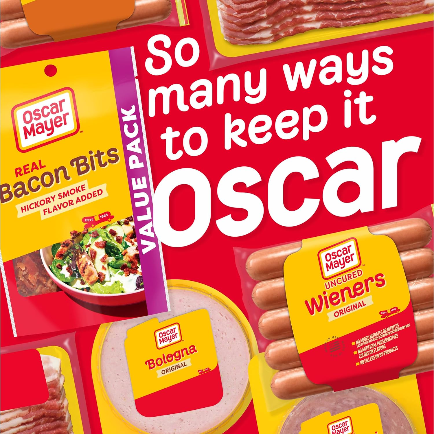 Oscar Mayer Real Bacon Bits, Value Pack, 4.5 oz Bag