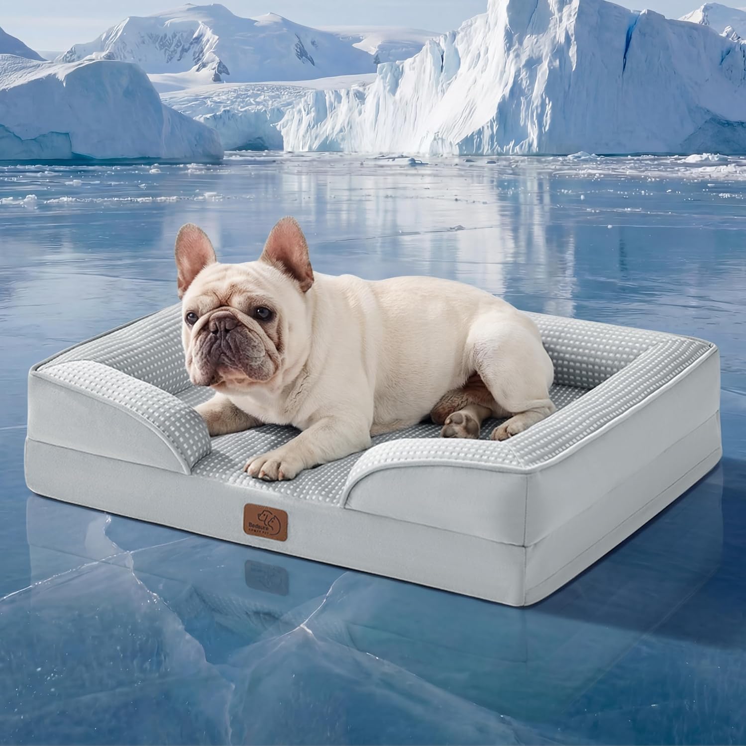 Bedsure Orthopedic Dog Beds Large Sized Dog with Removable Washable Cover