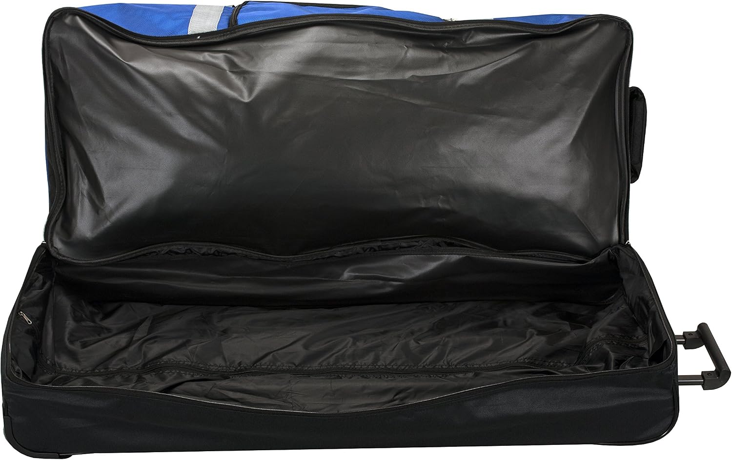 Rockland Drop Bottom 40" Rolling Duffel Bag, Navy