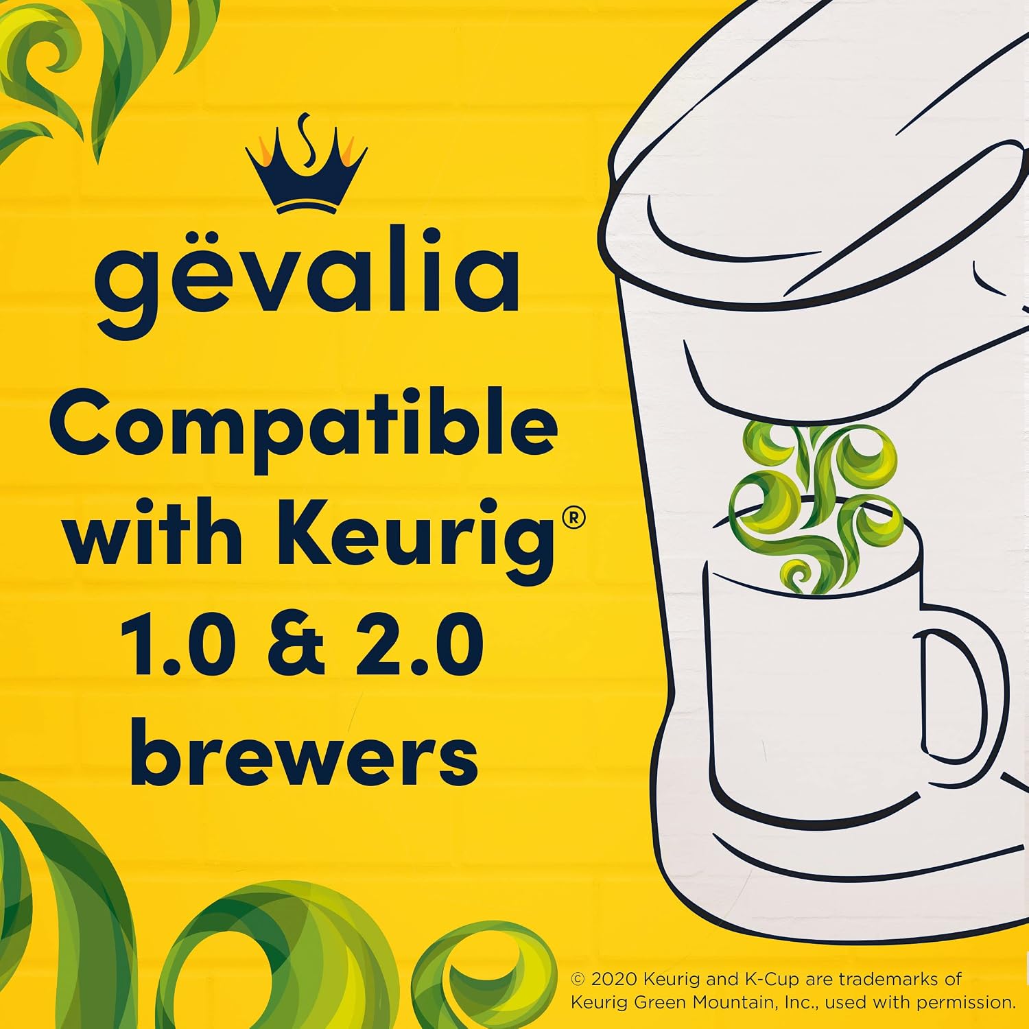 Gevalia K-Cup® Coffee Pods, 84 ct Box, Colombia, 84 ct Box