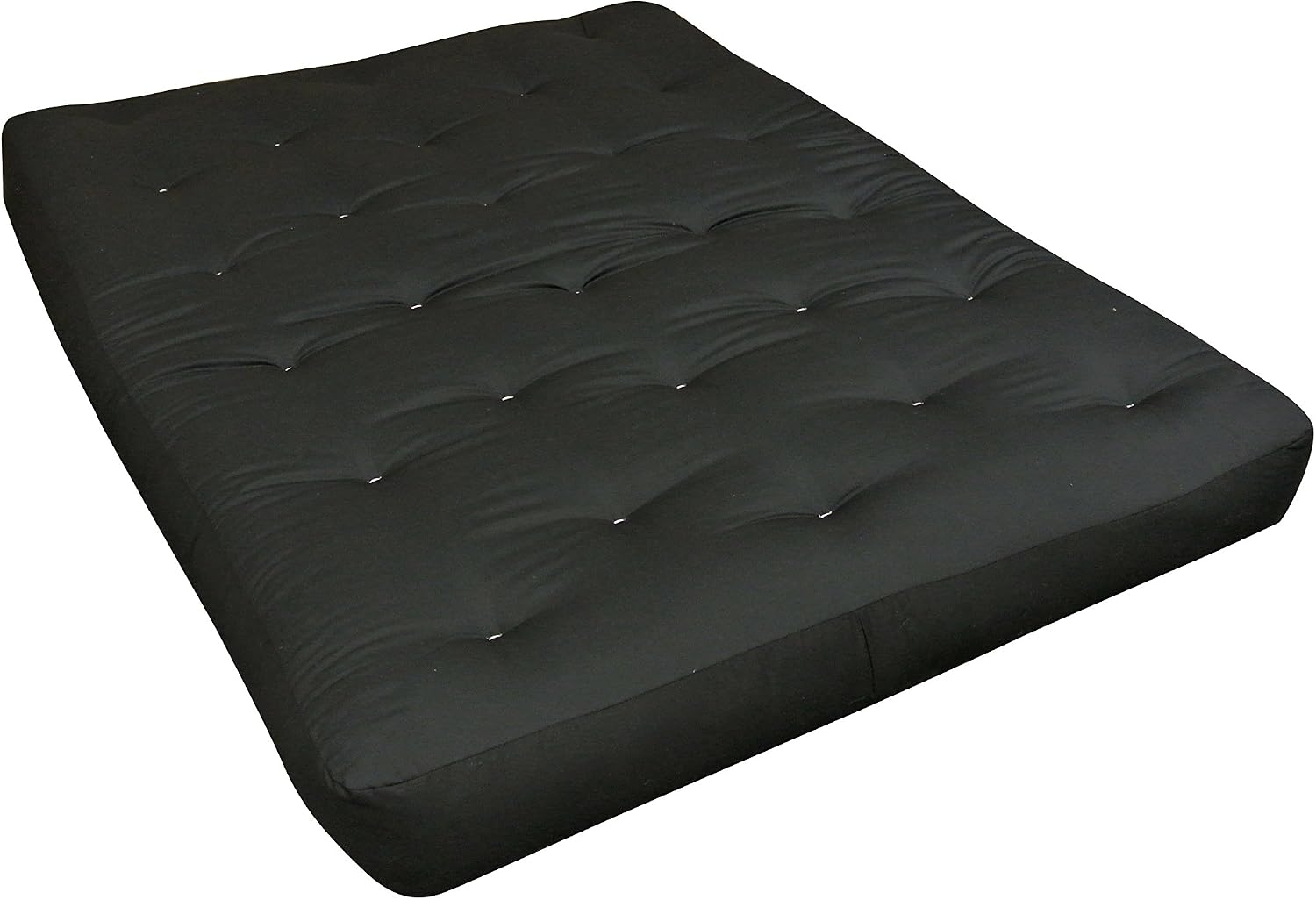 Gold Bond 8" Double Foam & Cotton Futon Mattress, Sage Microfiber, Full, Green