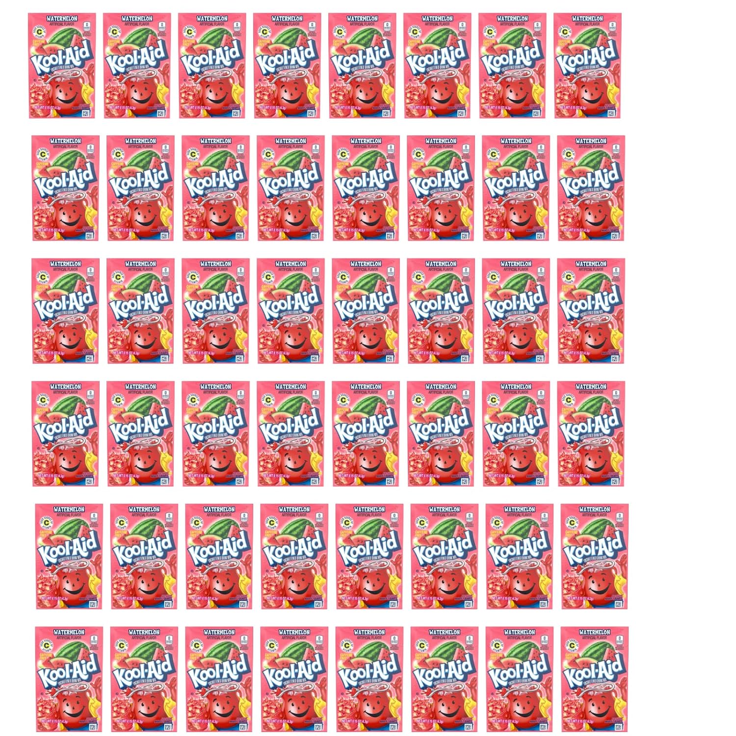 Kool-Aid Tropical Punch Flavored Unsweetened Caffeine Free Powdered Drink Mix (96 Packets)
