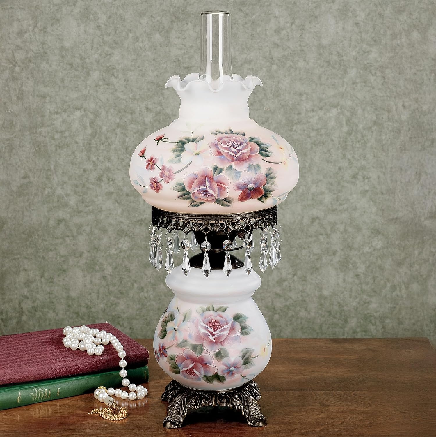 Touch of Class Adelaide Hurricane Style Table Lamp