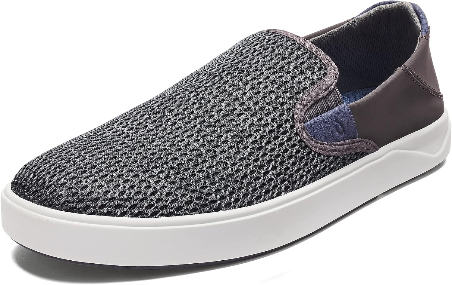 OluKai Lae'ahi Men's Slip On Shoes, Breathable Everyday Sneaker