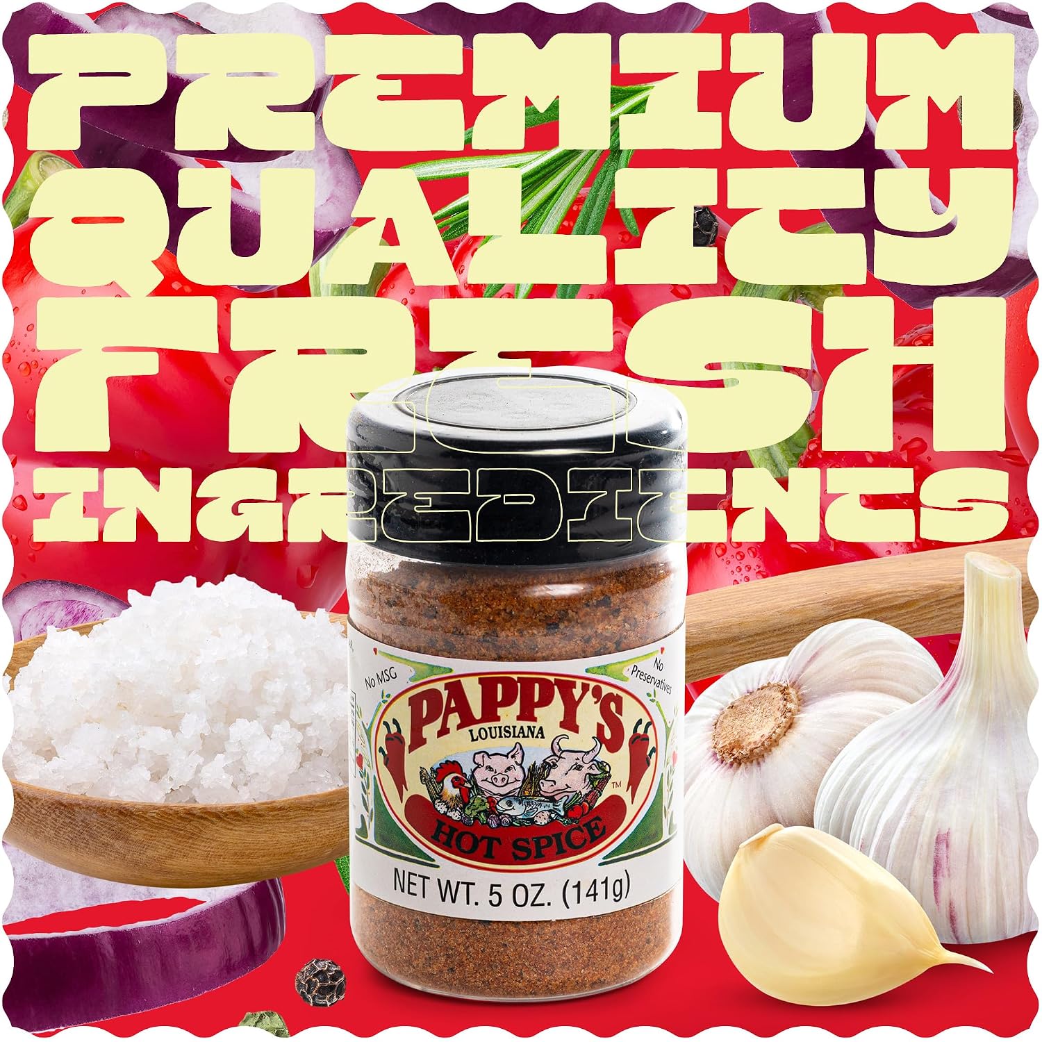 Pappy's Choice Original Seasoning, 32 Oz | California's Legendary Seasoning Blend, Santa Maria Style, Perfect for BBQ, Beef, Burgers, Brisket, Tri-tip and Steak